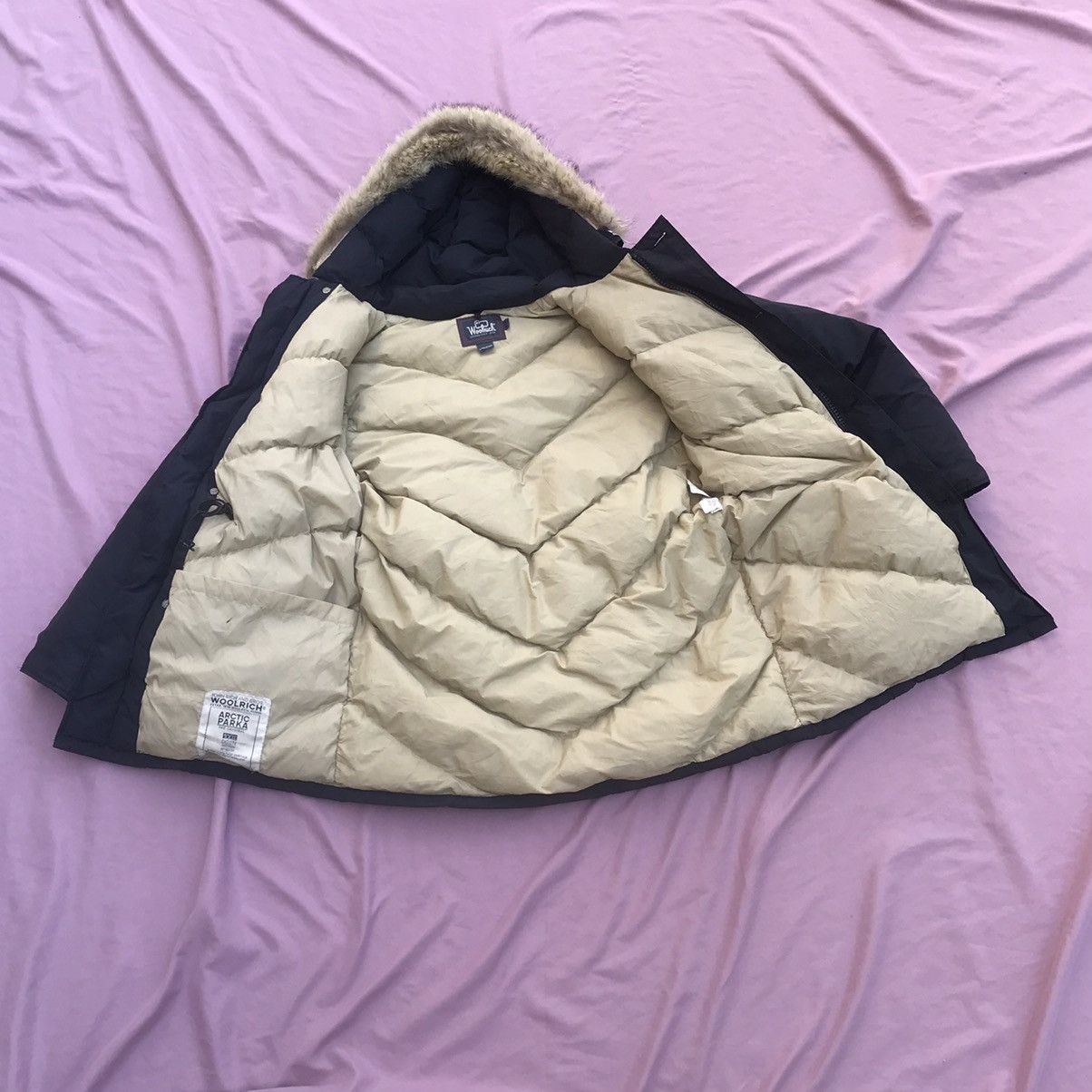 Woolrich Woolen Mills WOOLRICH ARCTIC PARKA DOWN INSULATED VINTAGE 60s-70s Size US L / EU 52-54 / 3 - 4 Thumbnail