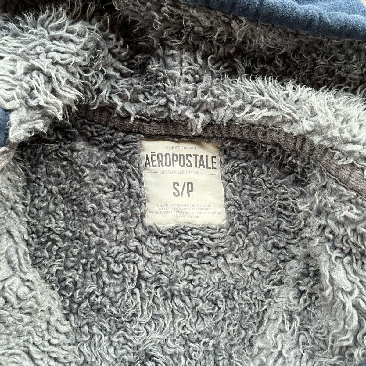 Aeropostale 2000s Aeropostale Faux Fur Lined Hoodie Size US S / EU 44-46 / 1 - 3 Thumbnail