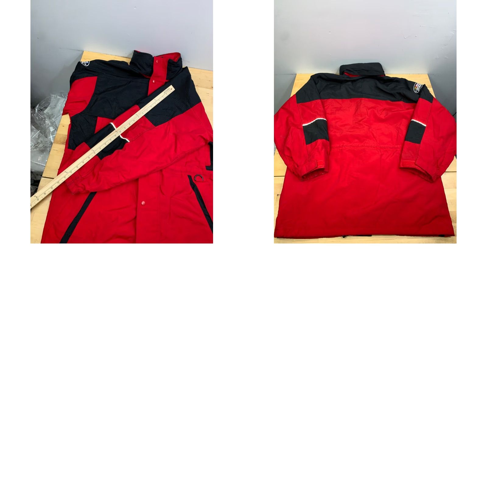 NASCAR VINTAGE NASCAR Windbreaker Jacket Mens L Red Zip Hooded Y2K 12733 Size US L / EU 52-54 / 3 - 9 Thumbnail