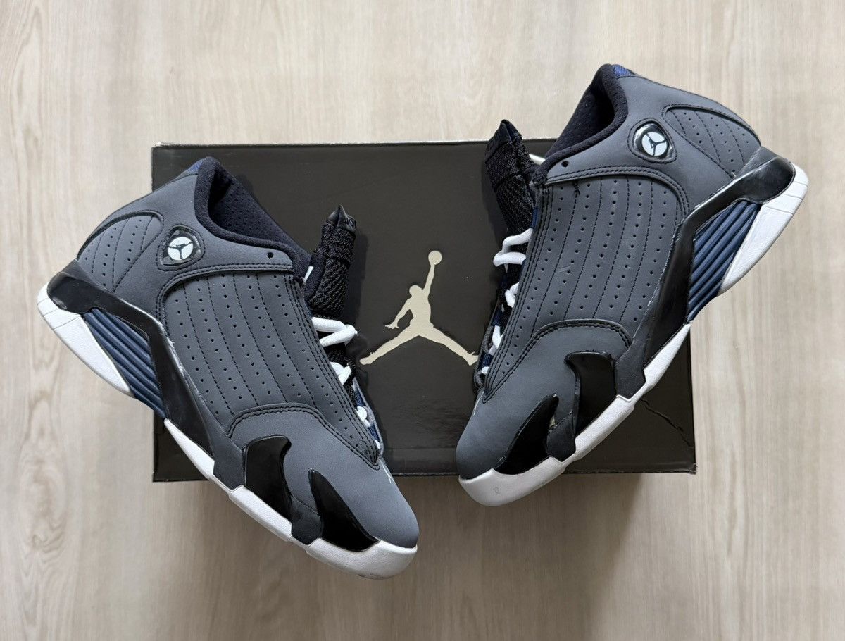 Jordan Brand 2011 Nike Air Jordan 14 Retro Midnight 312091-011 sz 2y Size US 4.5 / IT 34.5 - 1 Thumbnail