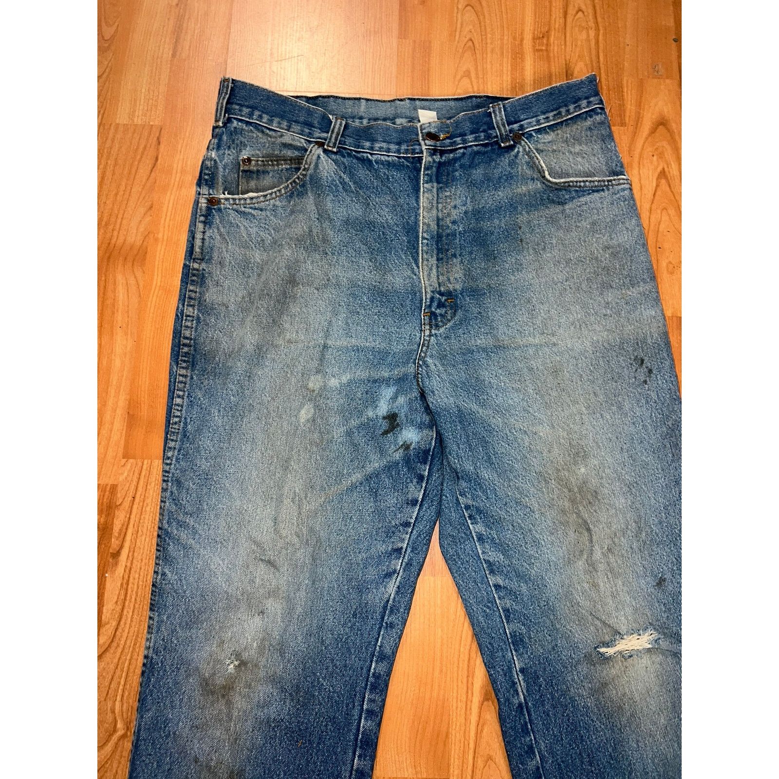 Dickies Vintage Dickies Branders Jeans Bottoms Denim Pants 38x30 Size US 38 / EU 54 - 5 Thumbnail