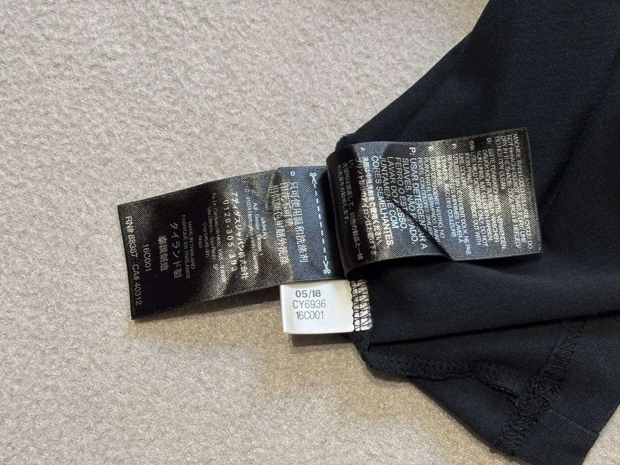 Y-3 Y-3 Classic Adidas Black T-Shirt Medium Size US M / EU 48-50 / 2 - 13 Thumbnail