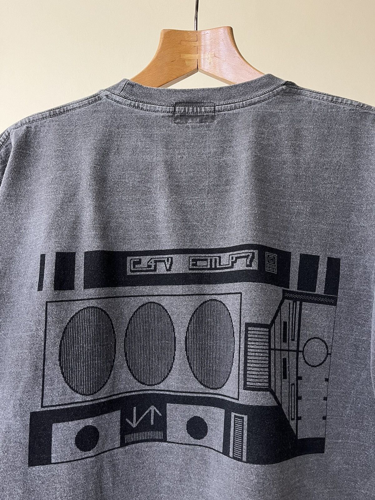 Cav Empt Cav Empt Double Print Over Dye Charcoal Cent Exchange Size US L / EU 52-54 / 3 - 4 Thumbnail