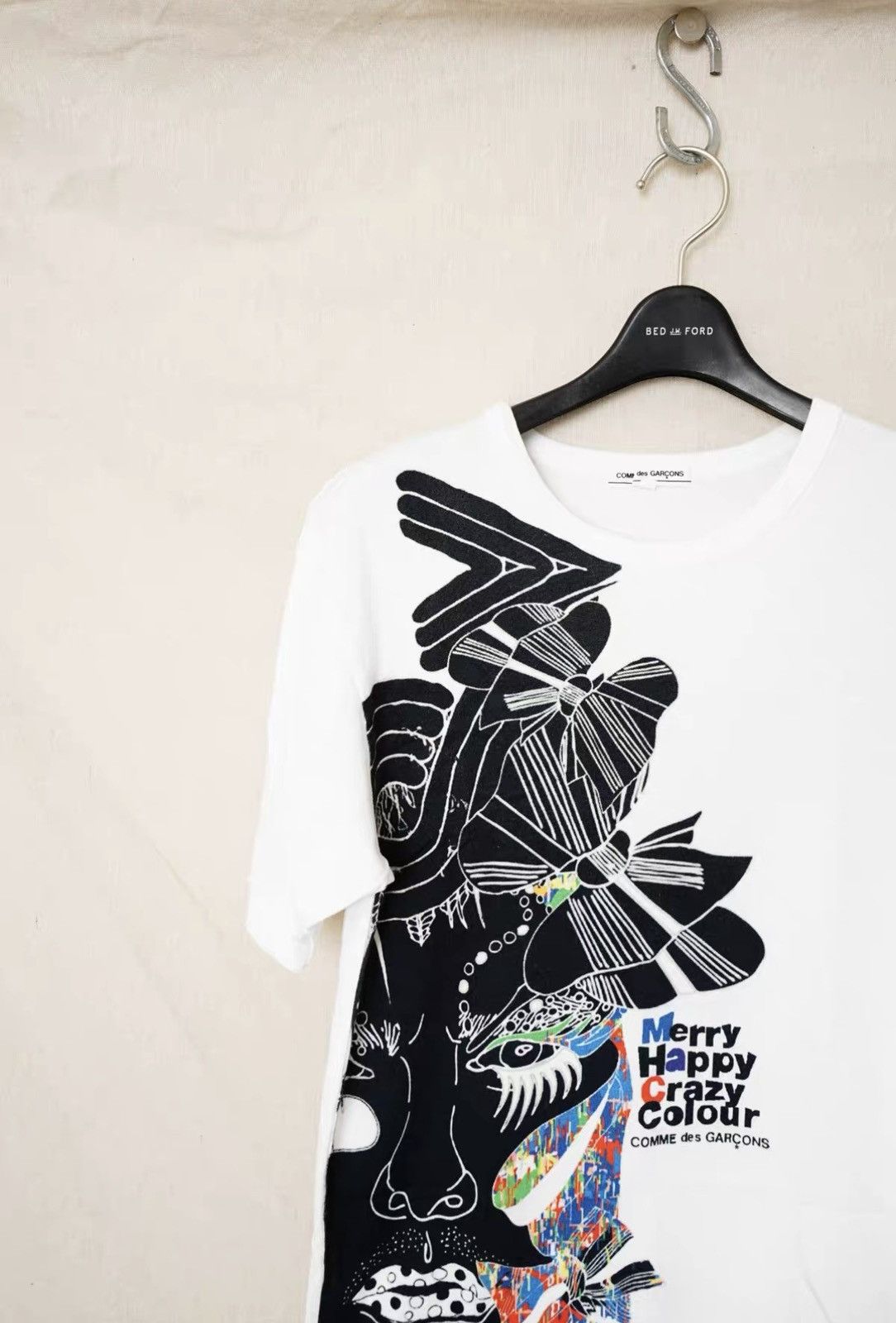 Comme des Garcons Comme des Garçons Portrait Print T-shirt Size US S / EU 44-46 / 1 - 3 Thumbnail