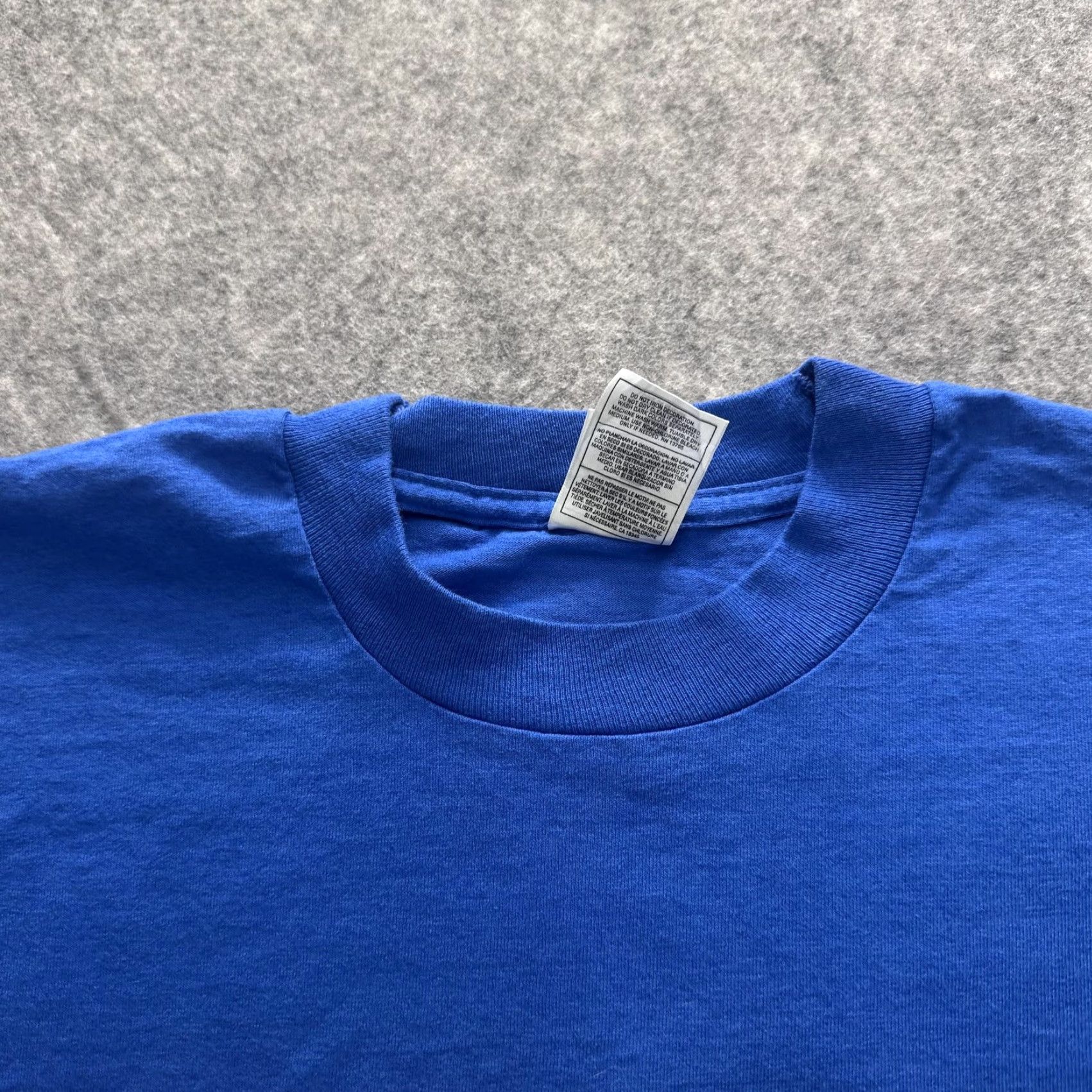 Fruit Of The Loom VINTAGE The One Group Mutual Funds Shirt Mens XL Blue Promo Tee Fruit Loom 90s Size US XL / EU 56 / 4 - 4 Thumbnail