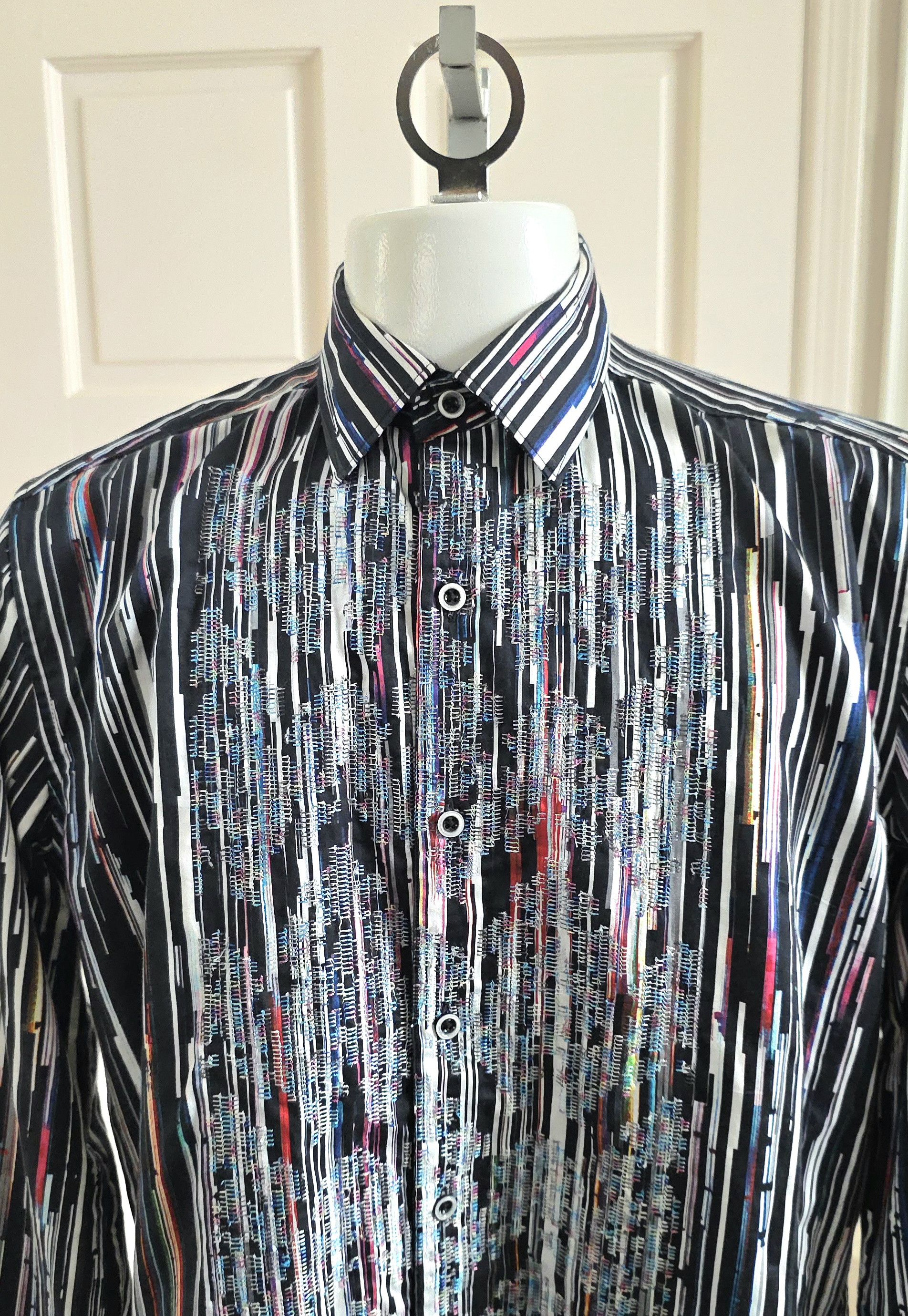 Robert Graham Robert Graham Embroidered multicolor button down Medium Size US M / EU 48-50 / 2 - 2 Thumbnail