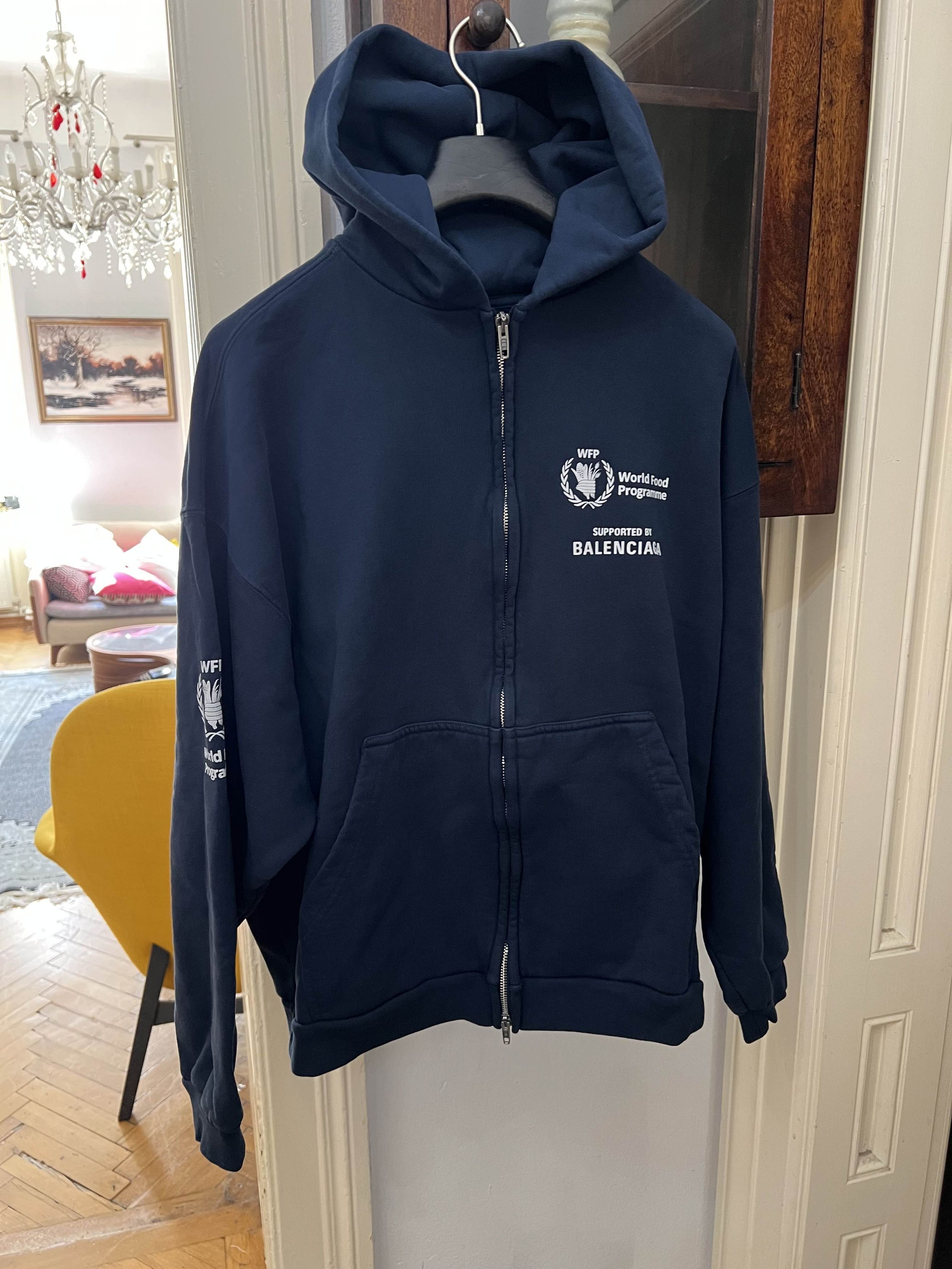 Balenciaga Balenciaga WFP Zip Up Hoodie Size US L / EU 52-54 / 3 - 2 Thumbnail