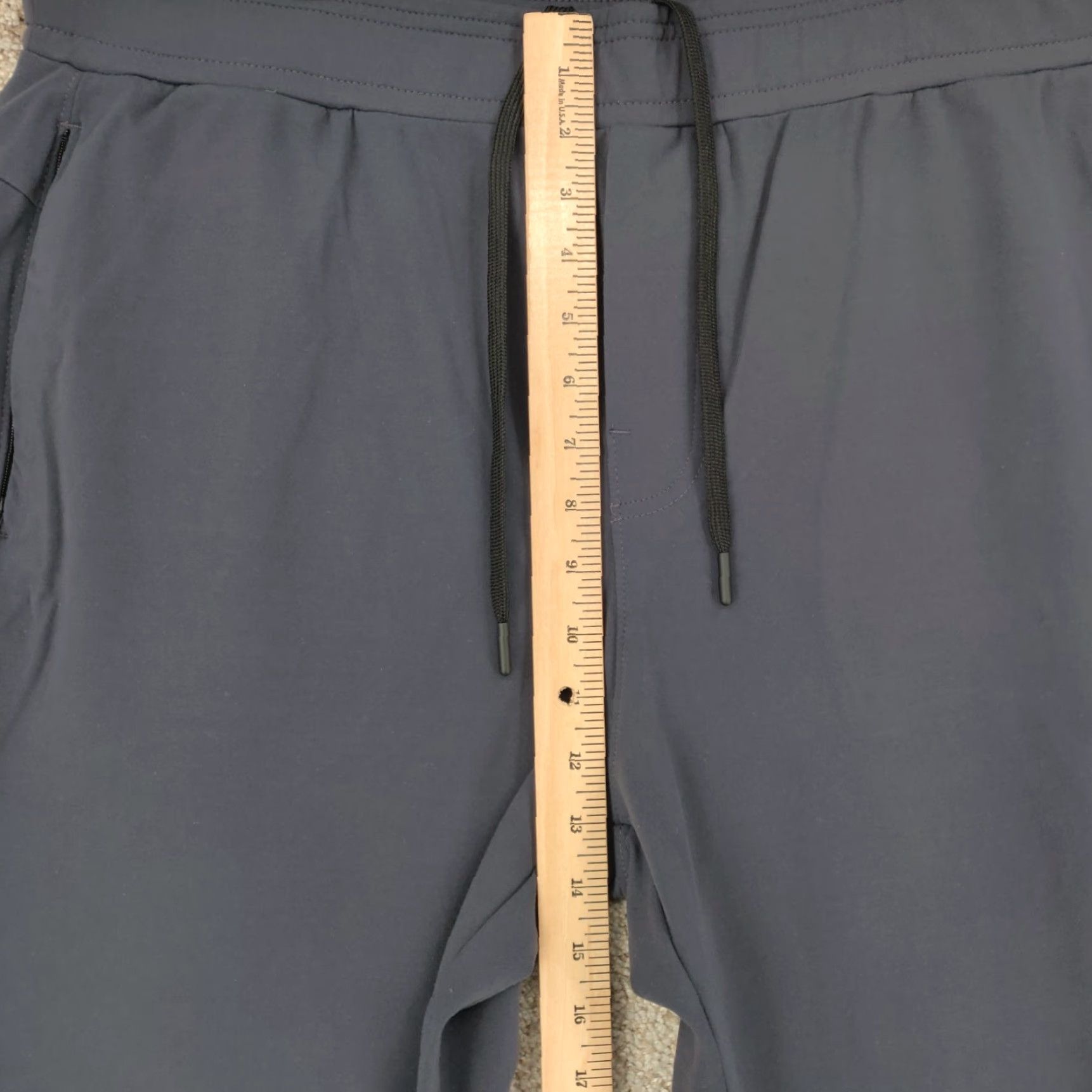 Vintage Public Rec Jogger Pants Mens Regular 38x30 Blue All Day Everyday Activewear Stretch Zip Pocket Size US 38 / EU 54 - 3 Thumbnail