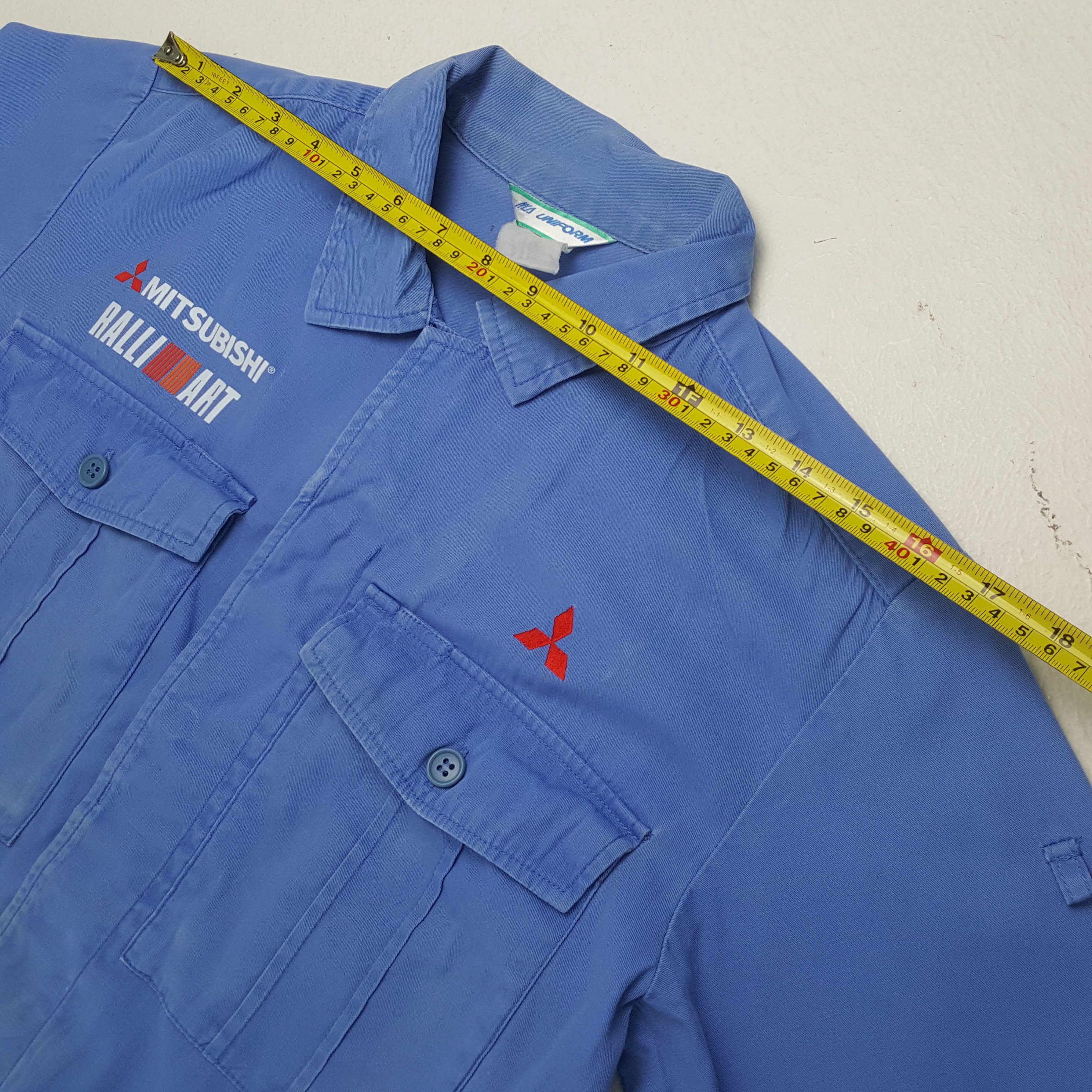 Japanese Brand × Vintage Vintage MITSUBISHI RALLI ART Japanese Racing Custom Jacket Size US S / EU 44-46 / 1 - 5 Thumbnail