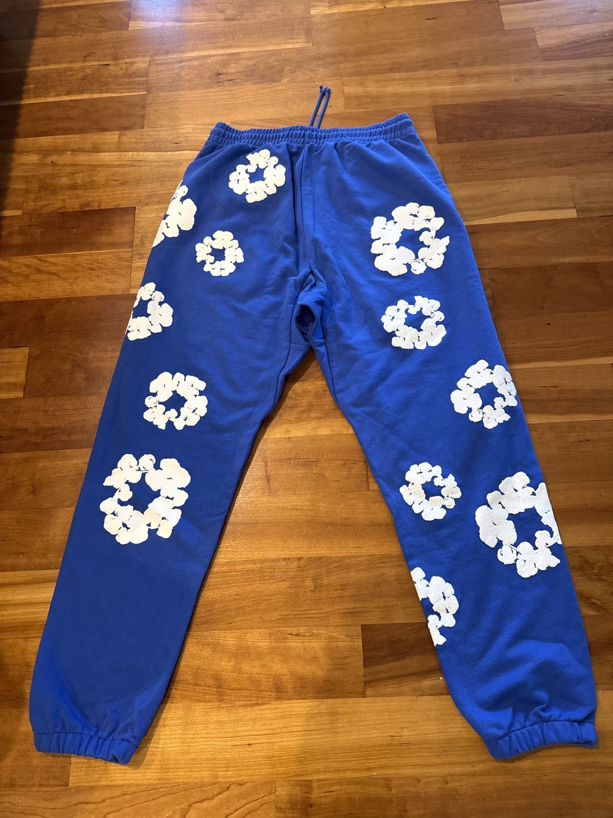 DENIM TEARS Denim Tears Blue Sweatpants Large Size US 31 - 7 Thumbnail