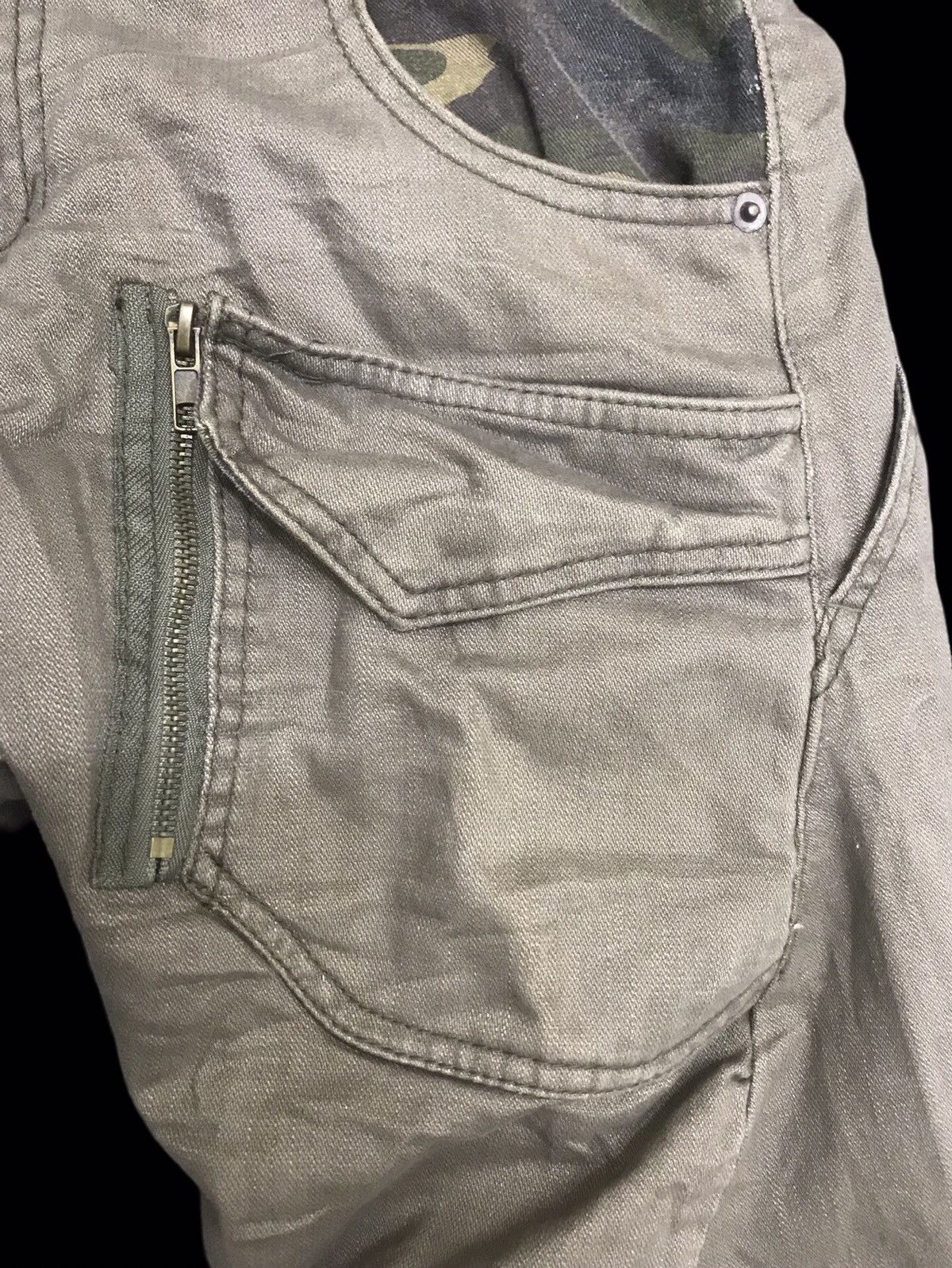 Japanese Brand 💥DOUBLE WAIST💥BreathMINT Twistd Leg Multipockets Pant F428 Size US 34 / EU 50 - 9 Thumbnail