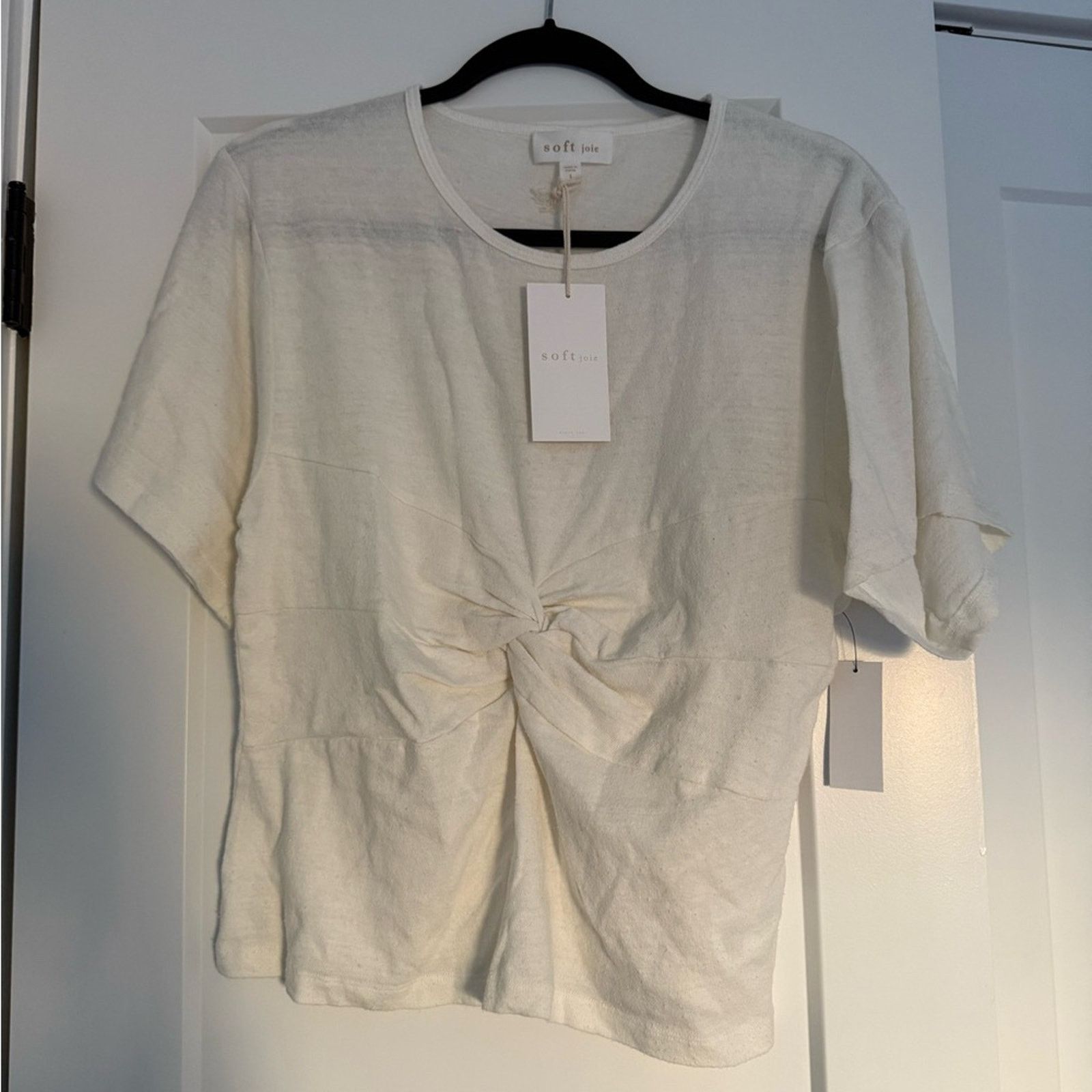 Joie New Soft Joie Rami top - ivory - Small - $128 Size S / US 4 / IT 40 - 5 Thumbnail