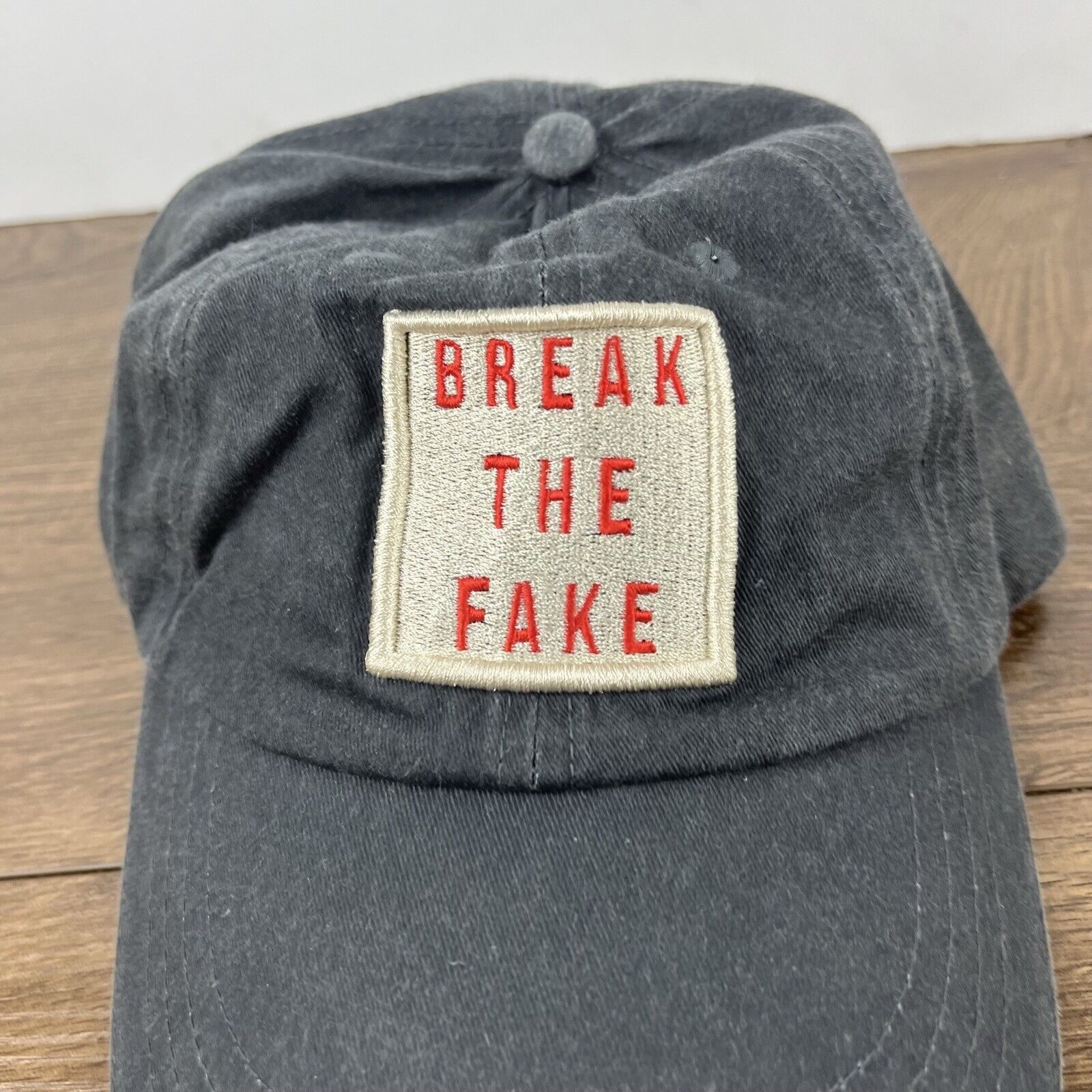 Other Break the Fake Hat Break the Fake Hat Gray Hat Adjustable Gr Size ONE SIZE - 7 Thumbnail