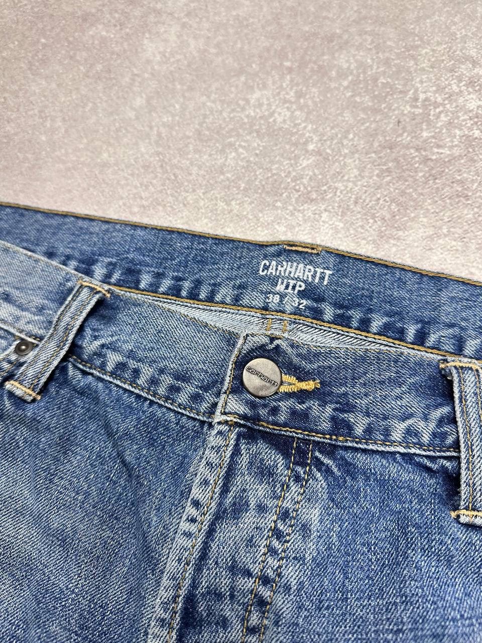 Carhartt Vintage Carhartt WIP Baggy Flared Denim Jeans Rare 38x32 Size US 38 / EU 54 - 5 Thumbnail