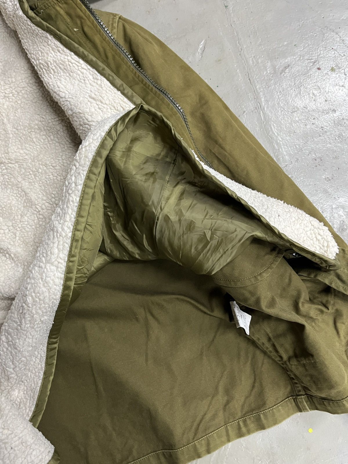 If Six Was Nine 2000s Journal Standard - Sherpa Hoodie Parka Jacket Size US M / EU 48-50 / 2 - 16 Thumbnail