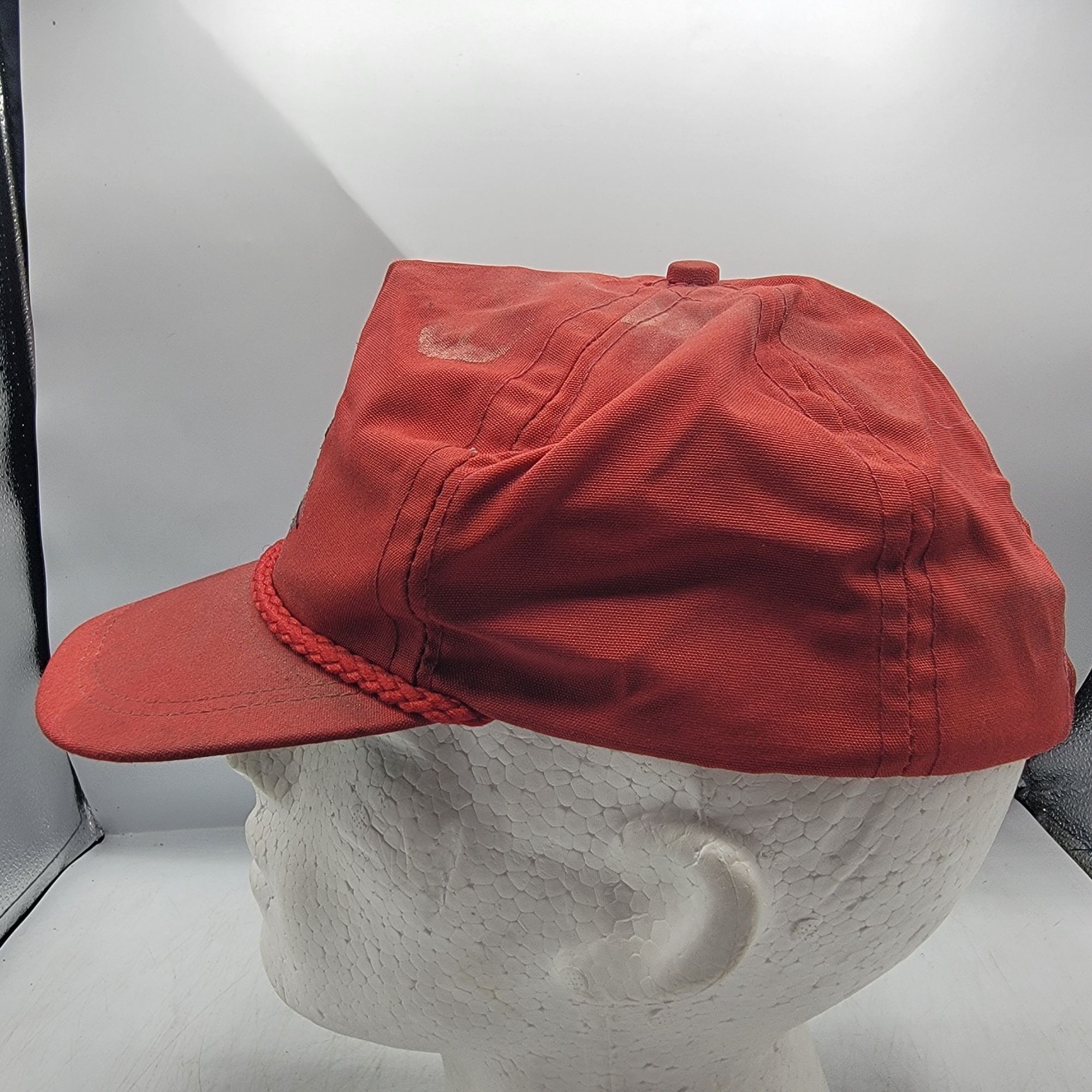 Other Imperial Peppermill Resorts Adults Red Adjustable Hat Cap Ca Size ONE SIZE - 2 Thumbnail
