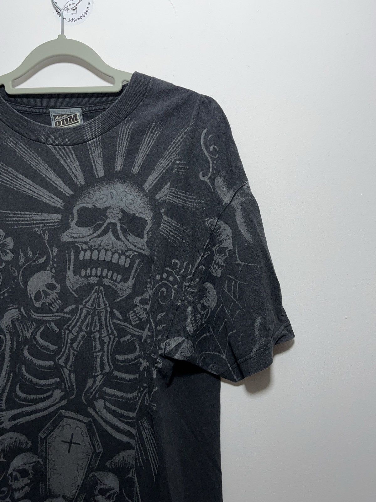 ODM × Vintage vintage ODM skulls all over print drip style y2k grails Size US XL / EU 56 / 4 - 2 Thumbnail