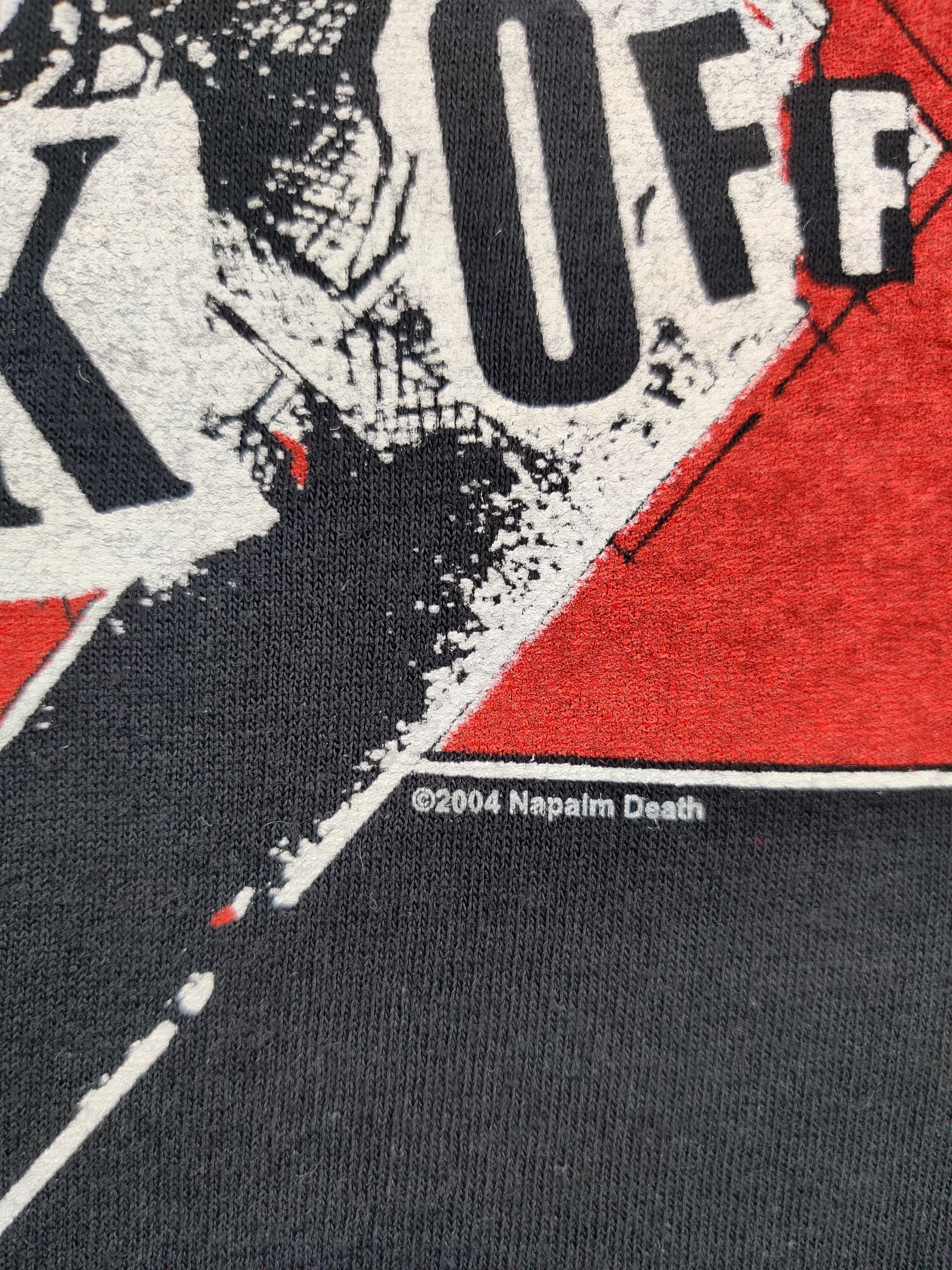 Band Tees Vintage Napalm Death Nazi Punks Fuck Off Tee Tshirt Size US M / EU 48-50 / 2 - 9 Thumbnail