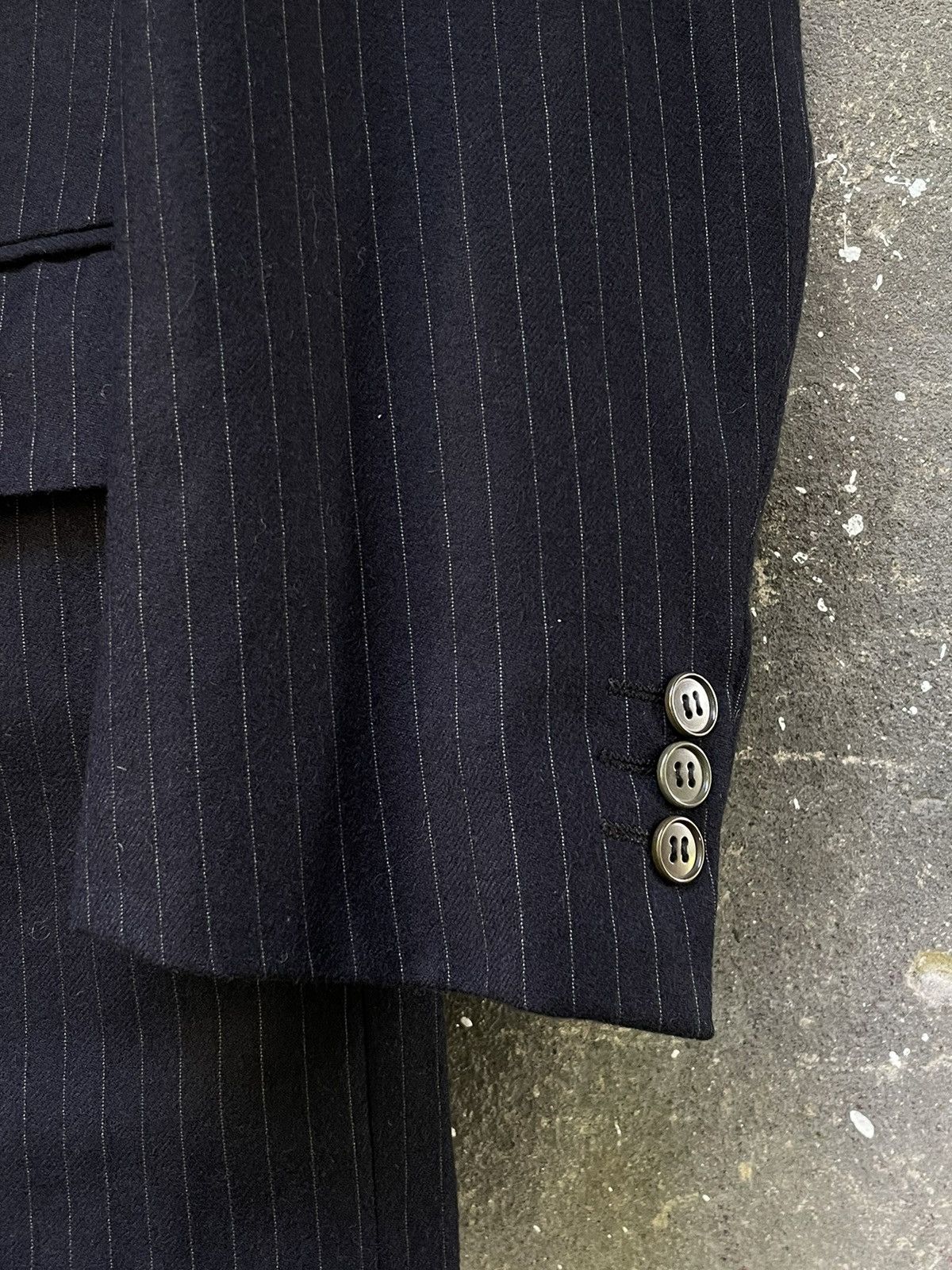 Lanvin Vintage 80’s Lanvin Wool Lana Vergine Blazer RARE Size 50R - 6 Thumbnail