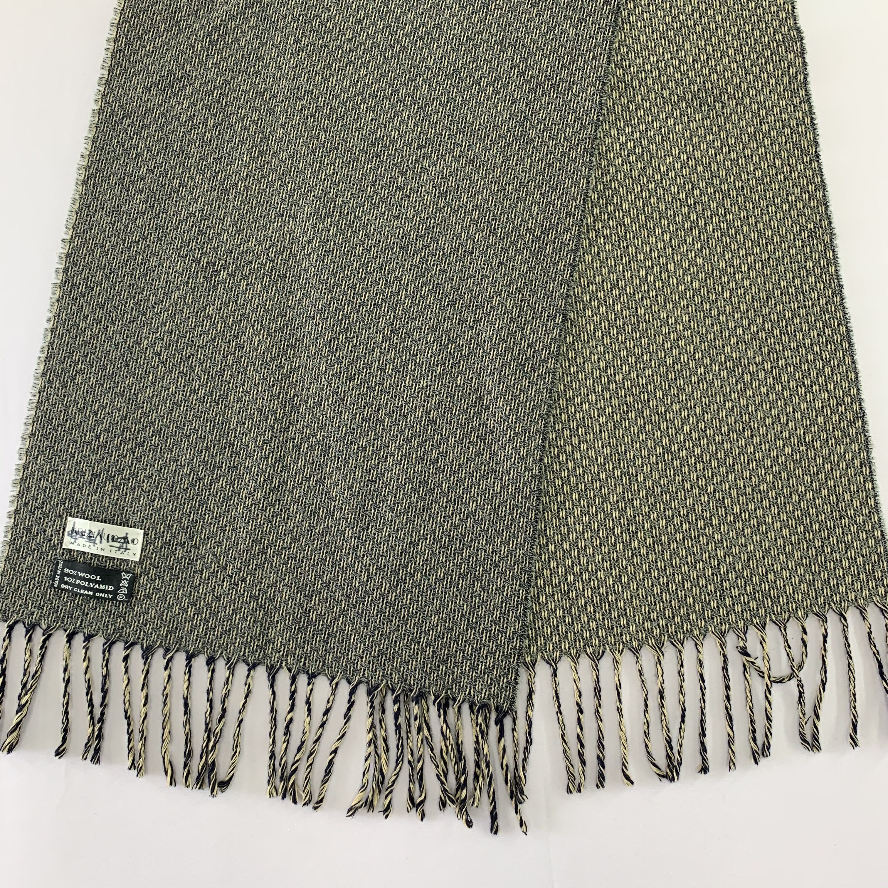 Krizia Uomo Krizia Scarf Wool Muffler Neck Wrap BL4230 Size ONE SIZE - 4 Thumbnail