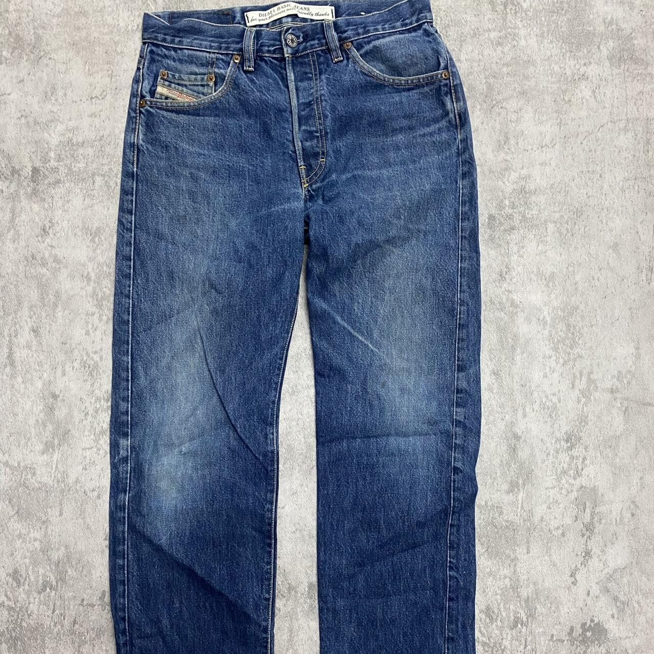 Diesel Jeans Classic Straight Rap hip hop rock opium Size US 31 - 2 Thumbnail