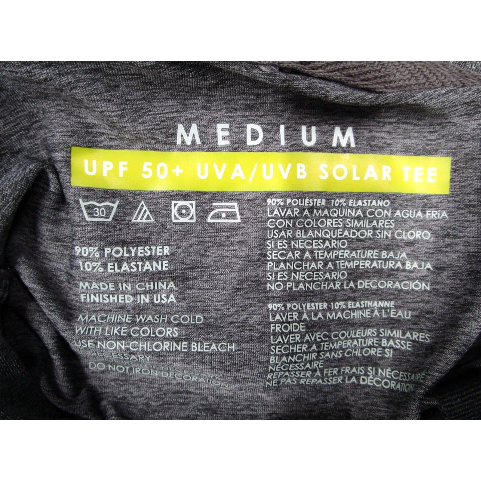 Vintage Jacks Surfboards Hoodie Mens Medium Gray Solar Tee Pullover Long Sleeve UPF 50+ Shirt Size US M / EU 48-50 / 2 - 3 Thumbnail