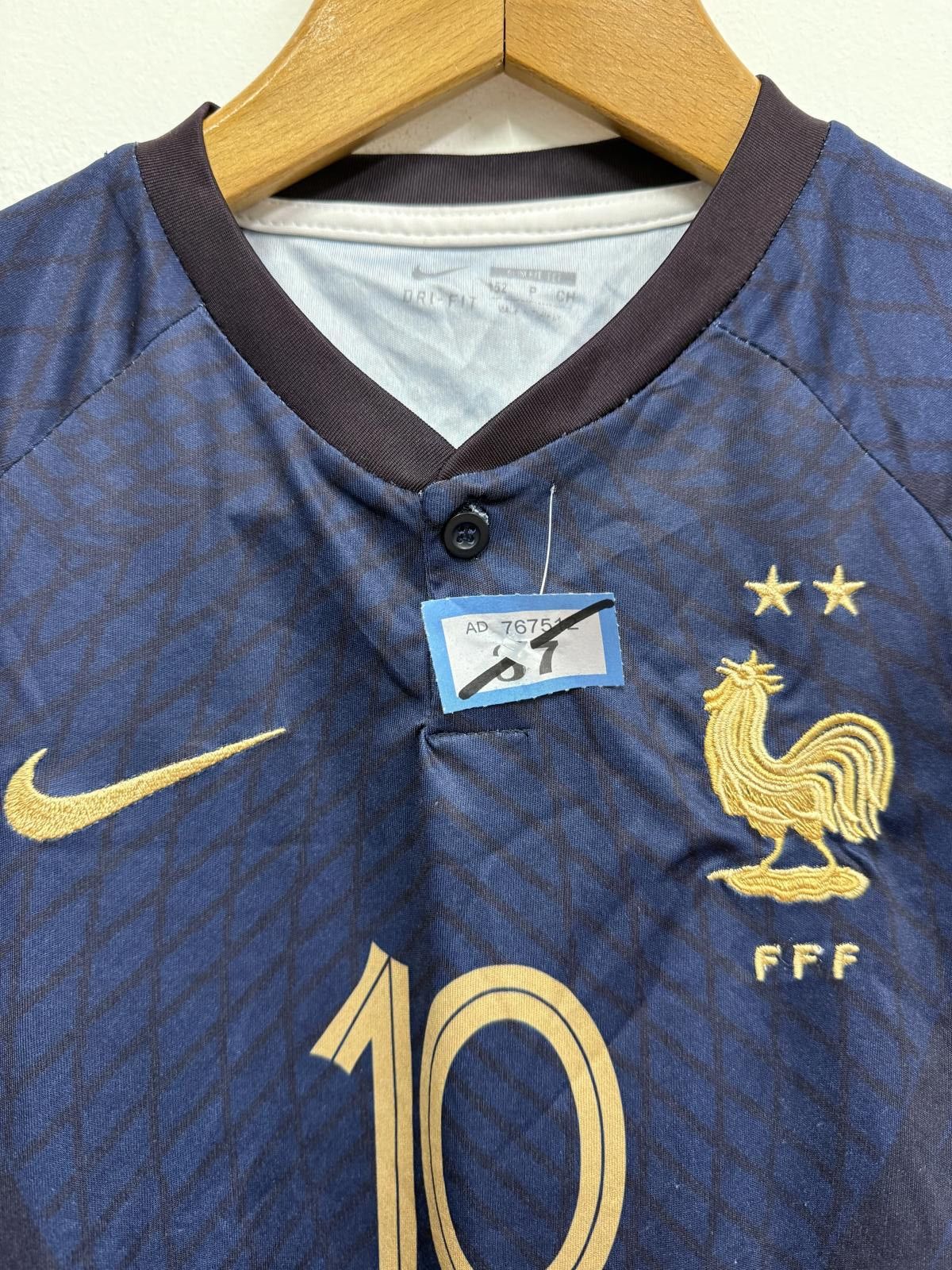 Nike Nike France Football Mbappe #10 Jersey Size US S / EU 44-46 / 1 - 2 Thumbnail