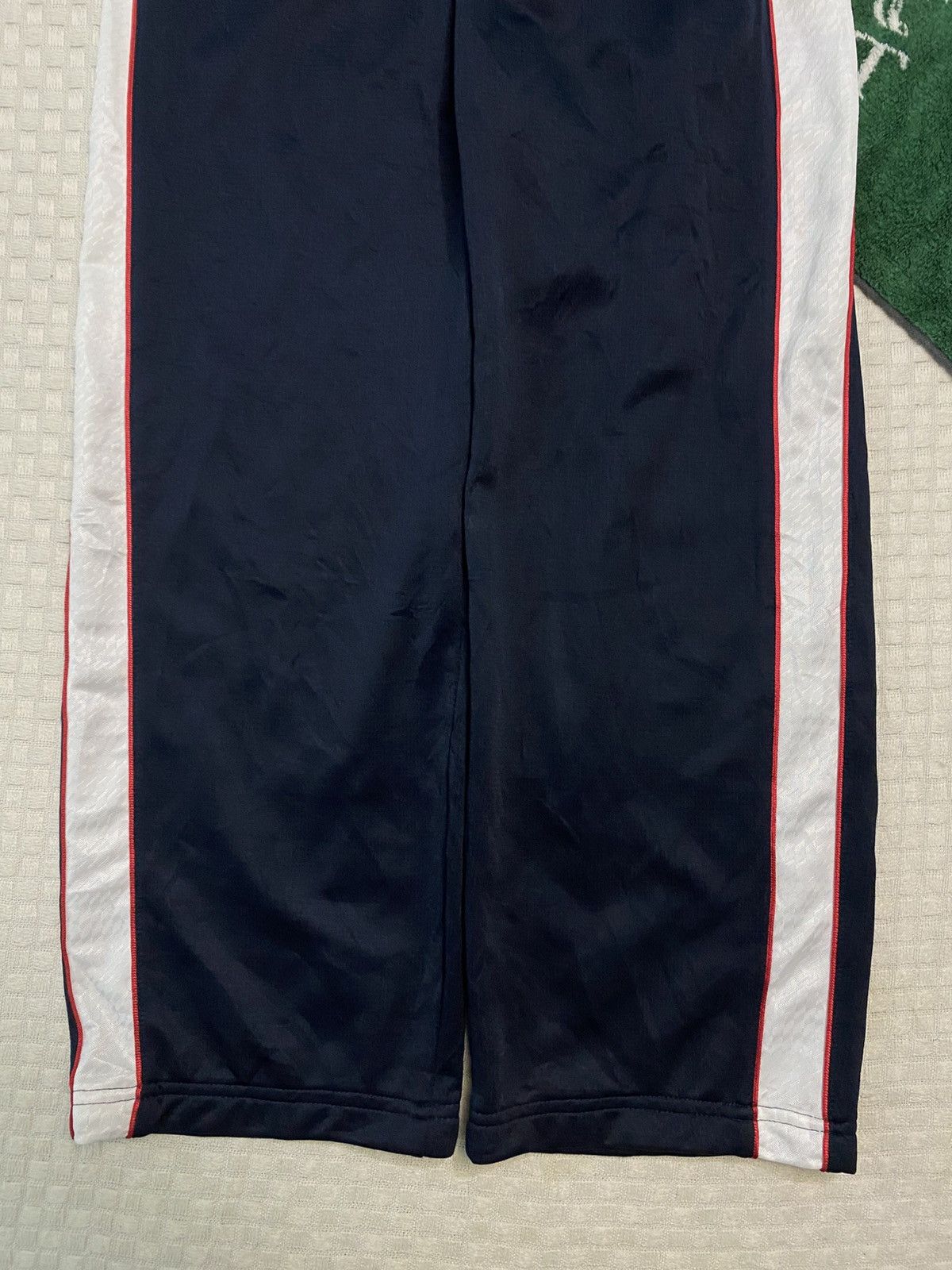 NOCTA × Nike 💥 VINTAGE NIKE 90S BAGGY WIDE LEG SWOOSH TRACK PANTS Y2K Size US 26 / EU 42 - 7 Thumbnail