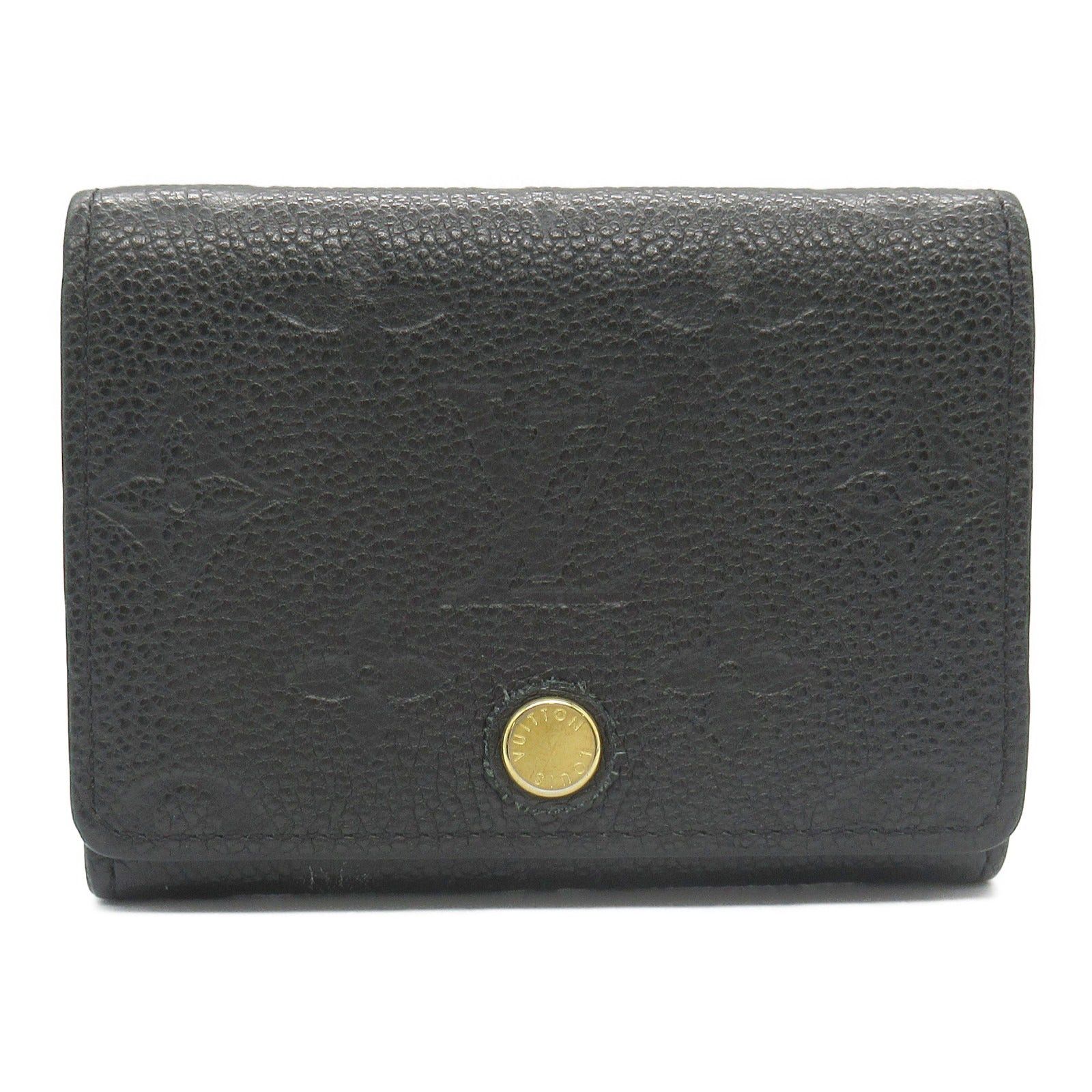 Louis Vuitton Louis Vuitton Unveil Cult De Visit Card Case Coated Canvas Monogram Empreinte Black Noir Size ONE SIZE - 1 Thumbnail