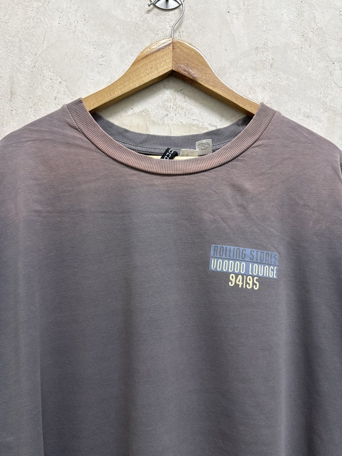 The Rolling Stones 2020s The Rolling Stones - Voodoo Lounge Tour Faded Tee Size US XXL / EU 58 / 5 - 4 Thumbnail