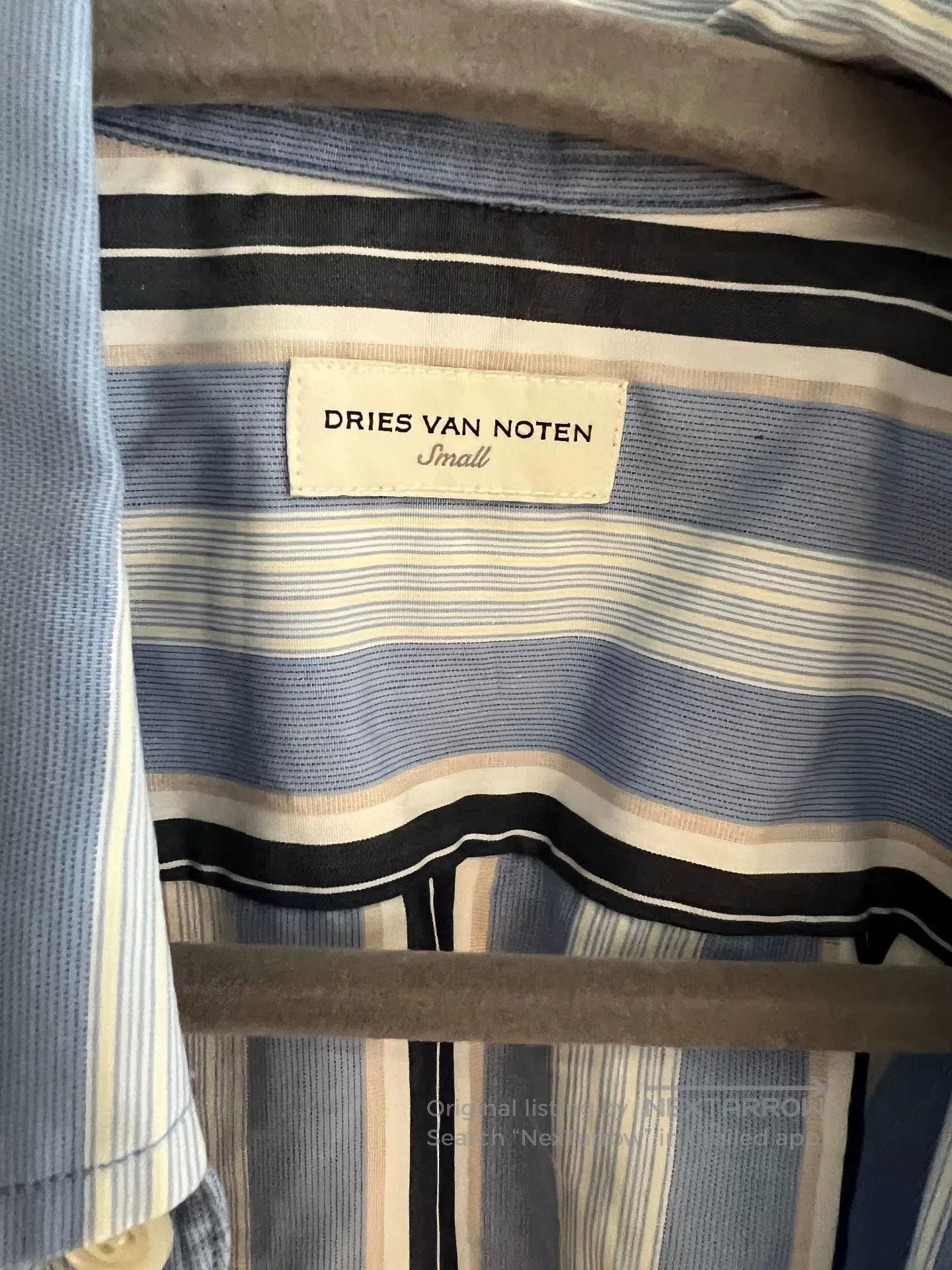 Dries Van Noten striped short-sleeve shirt by dries van noten. Size US S / EU 44-46 / 1 - 7 Thumbnail