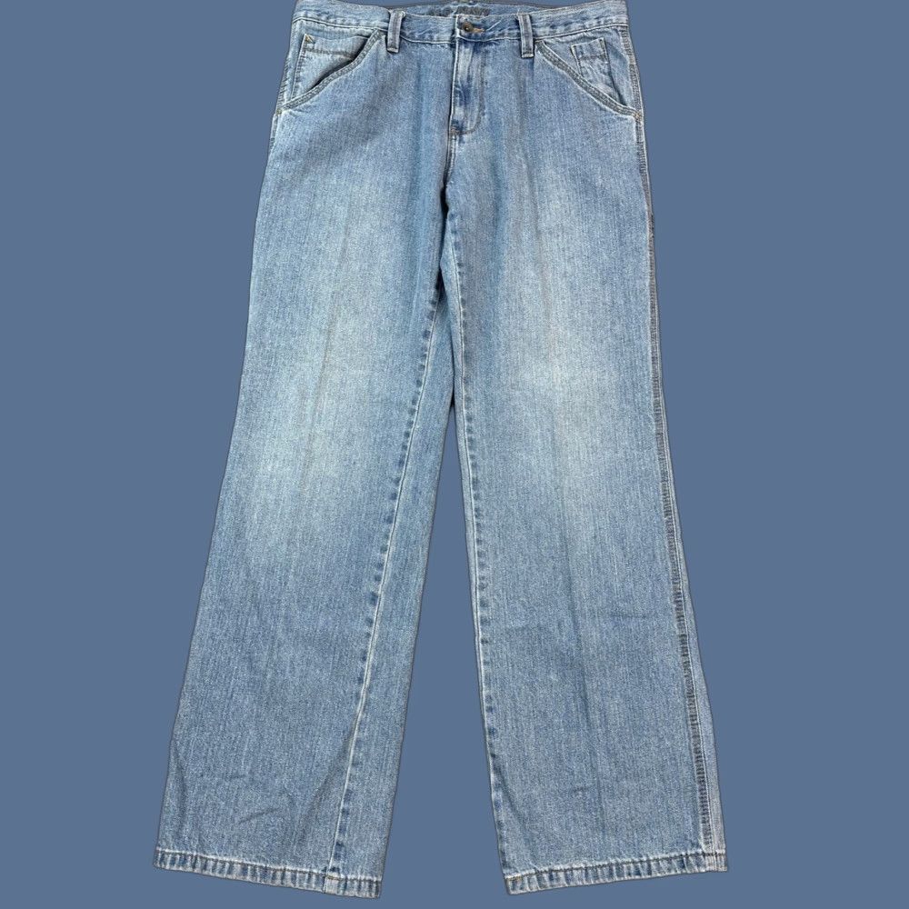Old Navy VINTAGE Old Navy Jeans Mens 36x34 Baggy Loose Painter Carpenter Skate Y2K 90s Grunge Hip Hop Retro Logo 5-Pocket Denim Blue Size US 34 / EU 50 - 1 Thumbnail
