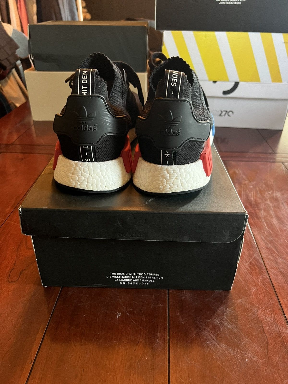 Adidas Adidas NMD R1 PK Size US 12 / EU 45 - 2 Thumbnail