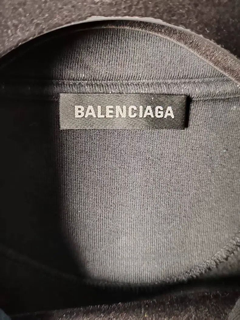 Balenciaga Balenciaga Embroidered Logo Sweatshirt Size US XXS / EU 40 - 3 Thumbnail