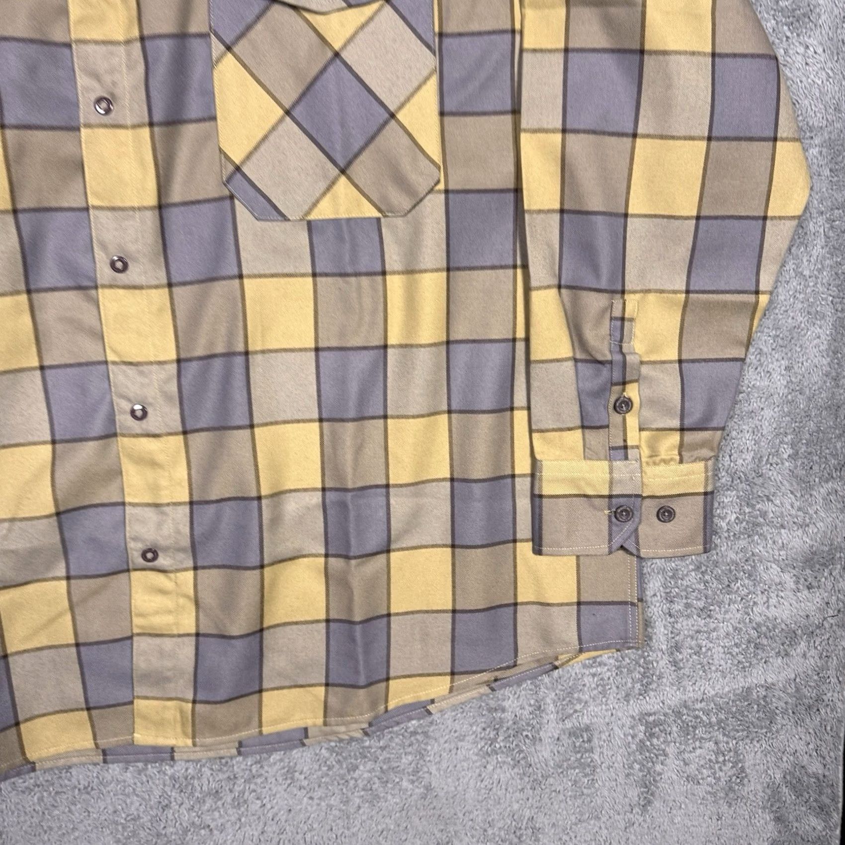 Vintage Dixxon Flannel Shirt Mens 5XL XXXXXL The Carbine Buffalo Plaid New w/ Tags Size US XXL / EU 58 / 5 - 2 Thumbnail