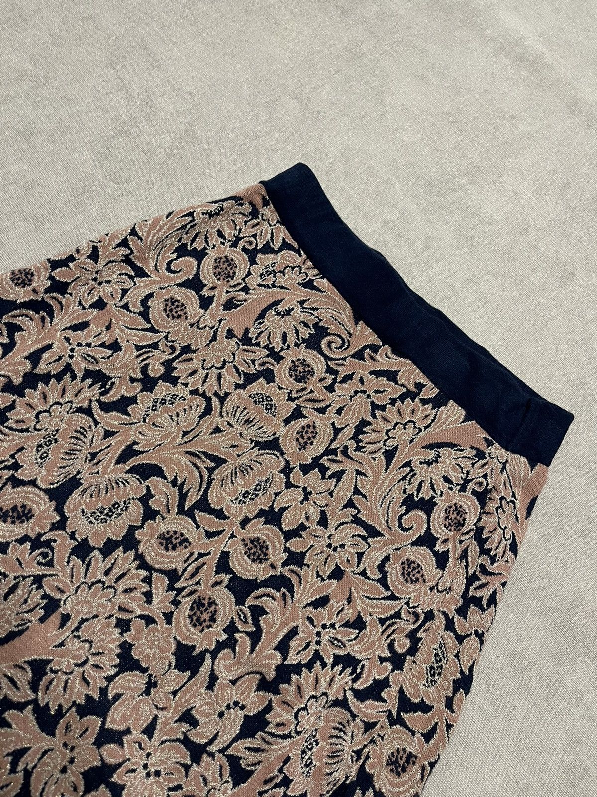 Max Mara Max Mara Weekend Womens Skirt Flowers Vintage Co Size Xs Size 25" / US 0 / IT 36 - 3 Thumbnail