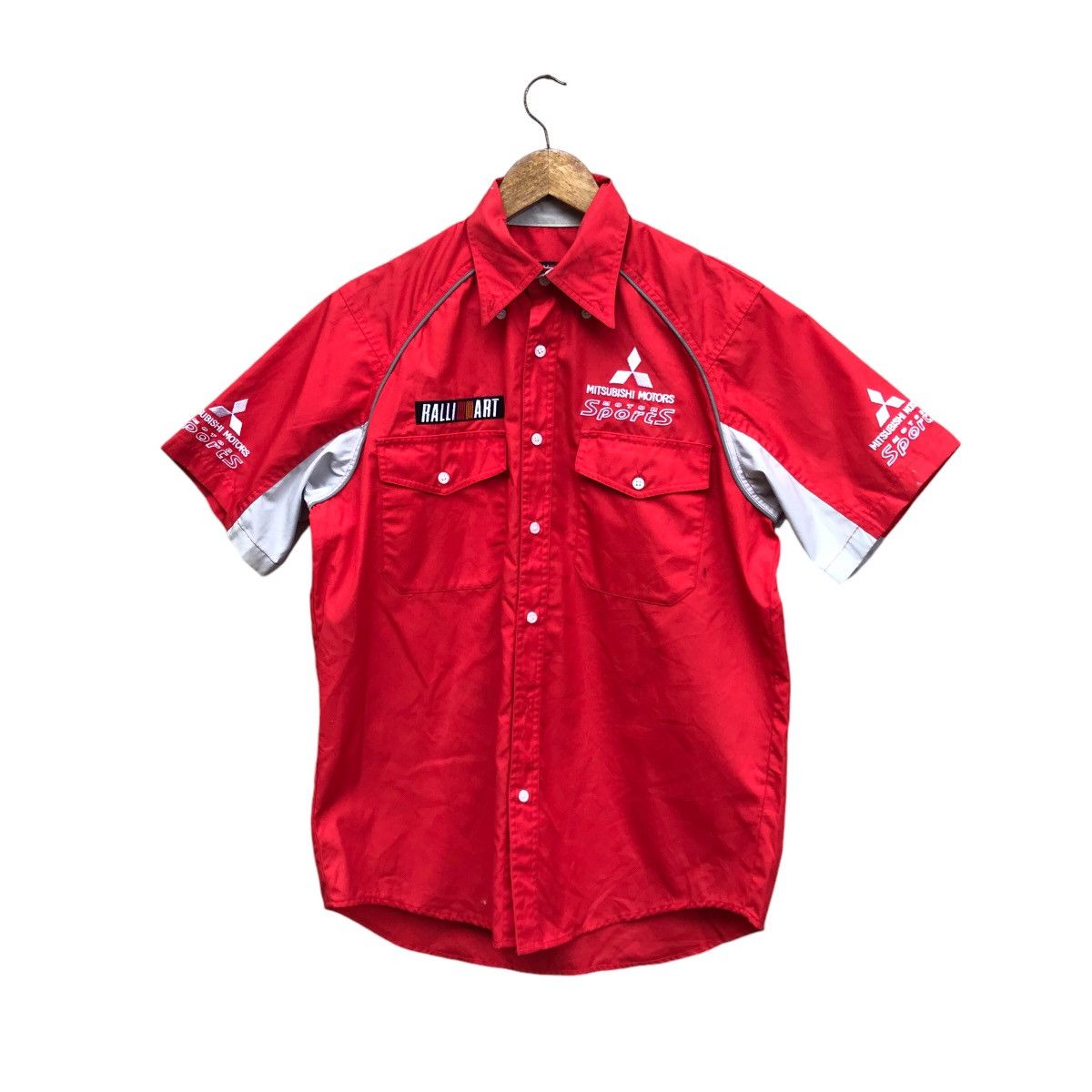 Vintage RARE VINTAGE MITSUBISHI RALLIART RACING TEAM JACKET Size US M / EU 48-50 / 2 - 2 Thumbnail