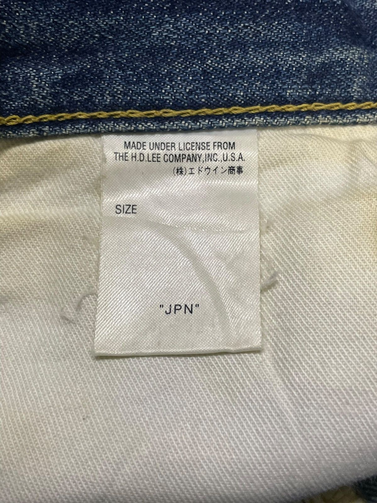 POST ARCHIVE FACTION (PAF) Vintage Miss Lee Riders Distressed Loose Fit Wide Leg Jeans Size 29" - 15 Thumbnail