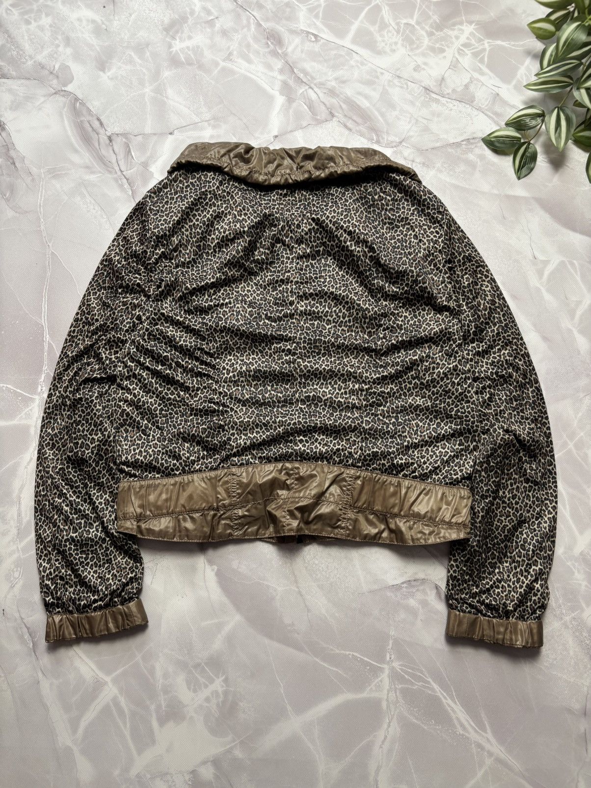 Other Marc Cain Reversible Nylon Jacket Brown / Leopard Print Size M / US 6-8 / IT 42-44 - 16 Thumbnail