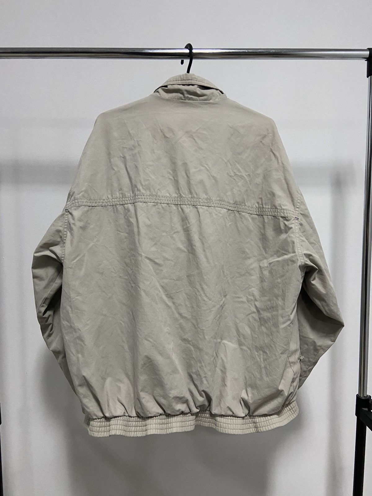 Nike × Vintage Nike Jacket Nylon Vintage swoosh Logo Zip Size US L / EU 52-54 / 3 - 3 Thumbnail