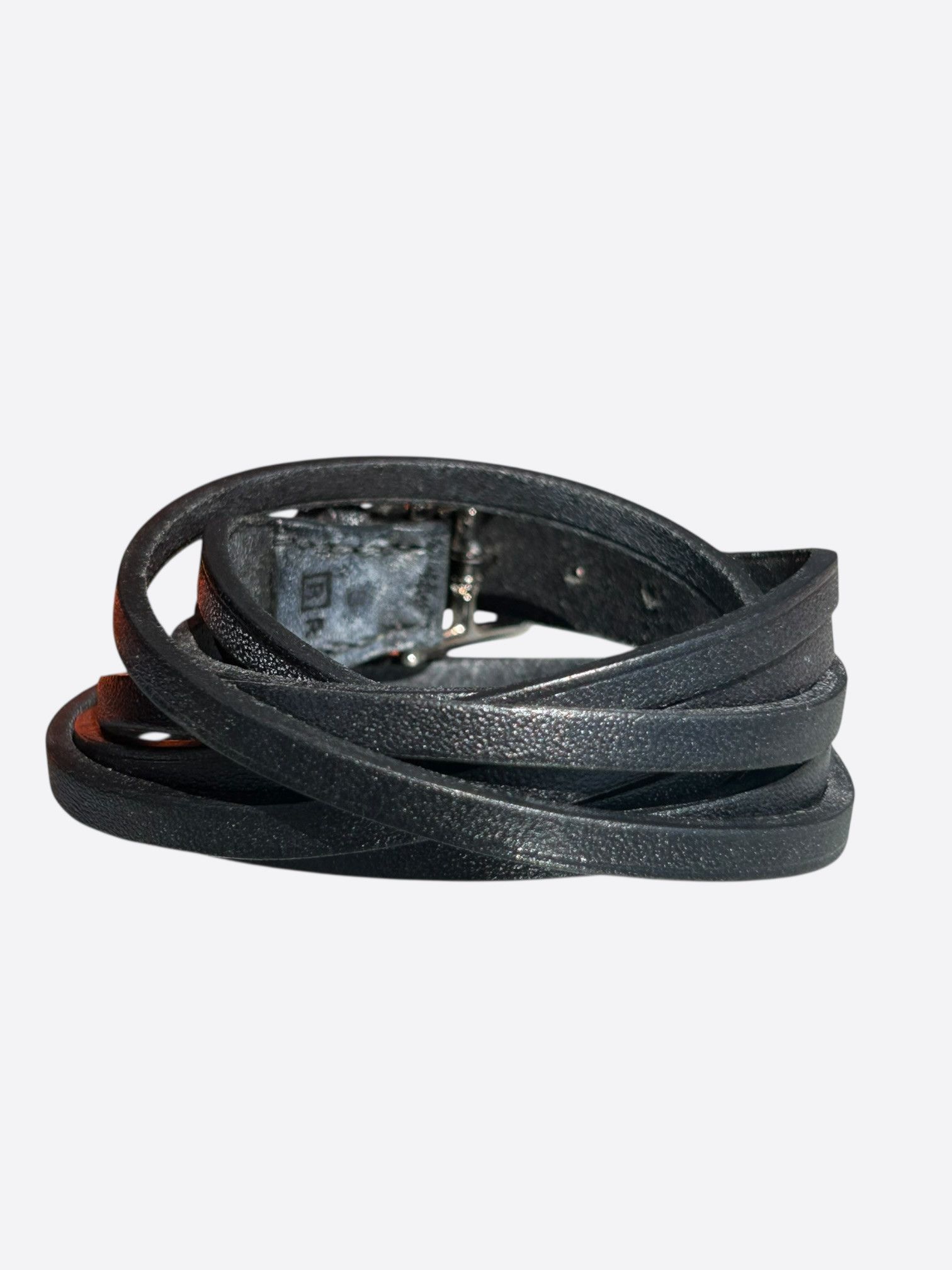 Hermes Black Swift & Palladium Hardware Multi-Strand Bracelet Size ONE SIZE - 2 Thumbnail
