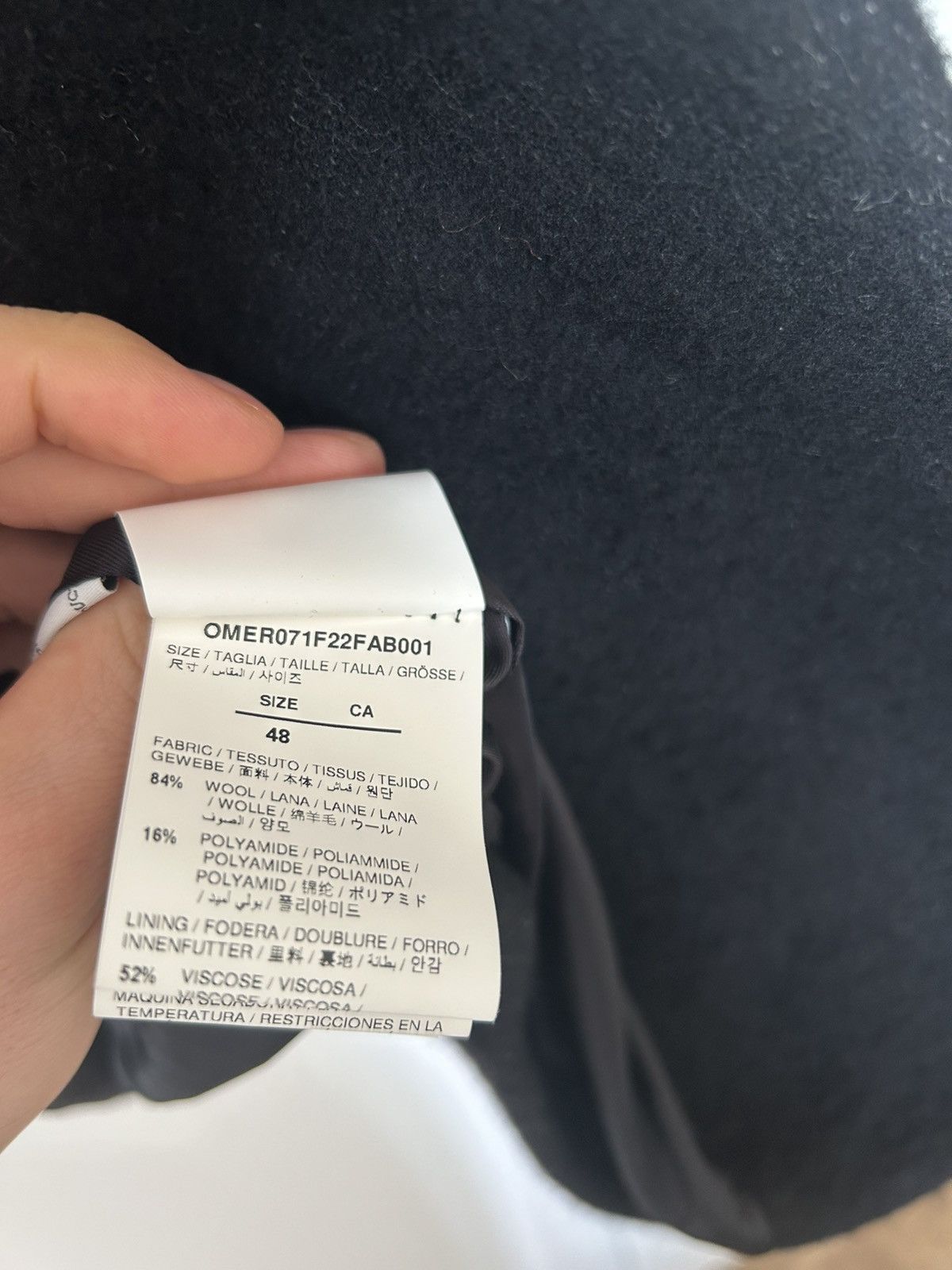 Off-White Off-White Graffiti Wool Skate Long Coat Size 48 Size US M / EU 48-50 / 2 - 10 Thumbnail
