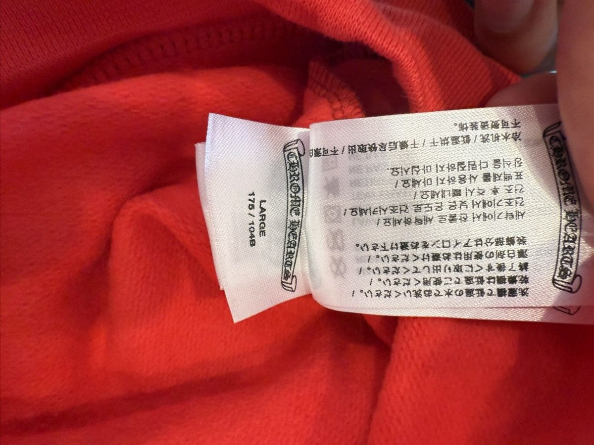 Chrome Hearts Chrome Hearts Red Hoodie Size US L / EU 52-54 / 3 - 7 Thumbnail