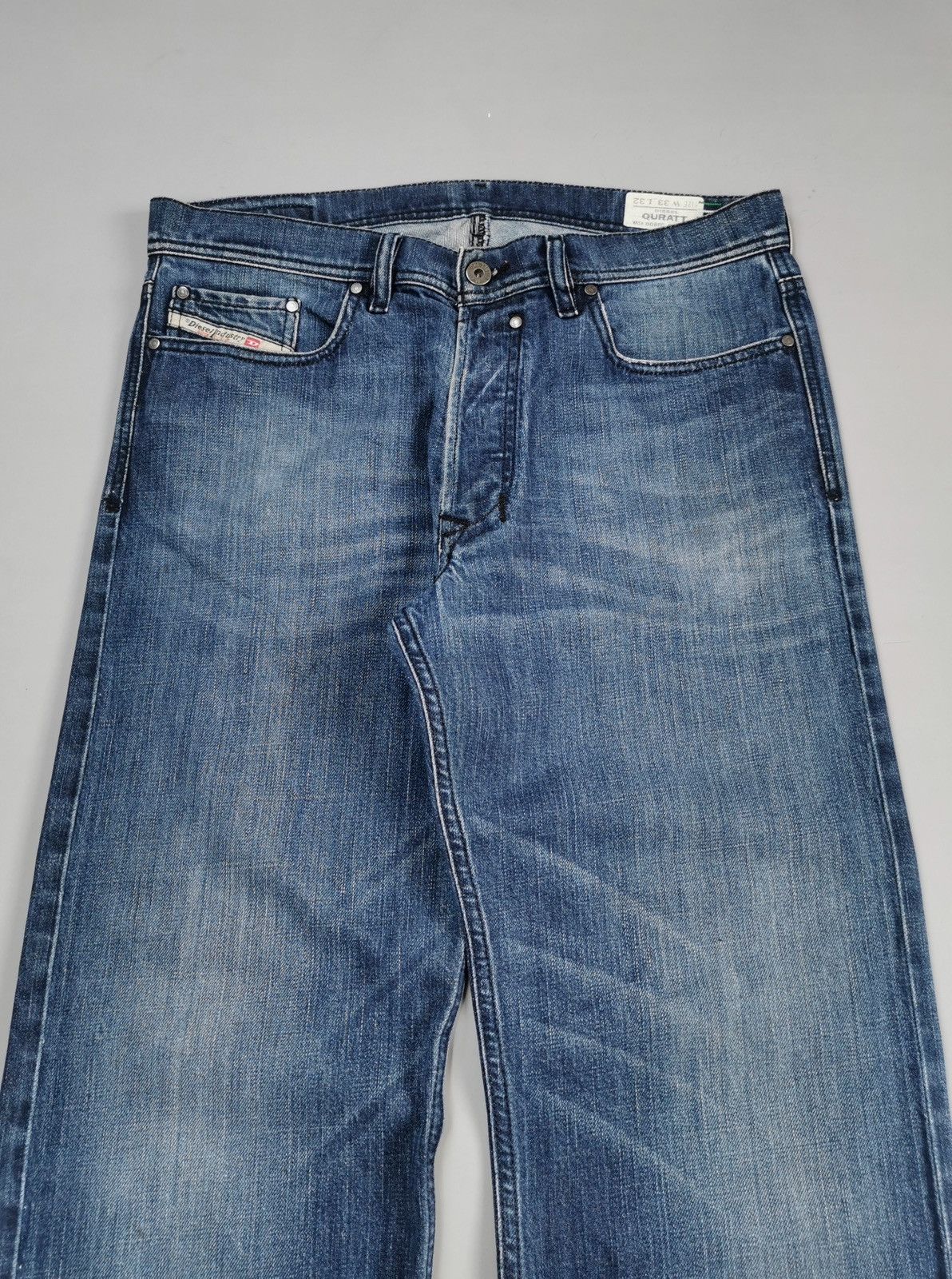 Diesel Diesel Quratt Stretch Jeans (LG90) Size US 34 / EU 50 - 3 Thumbnail