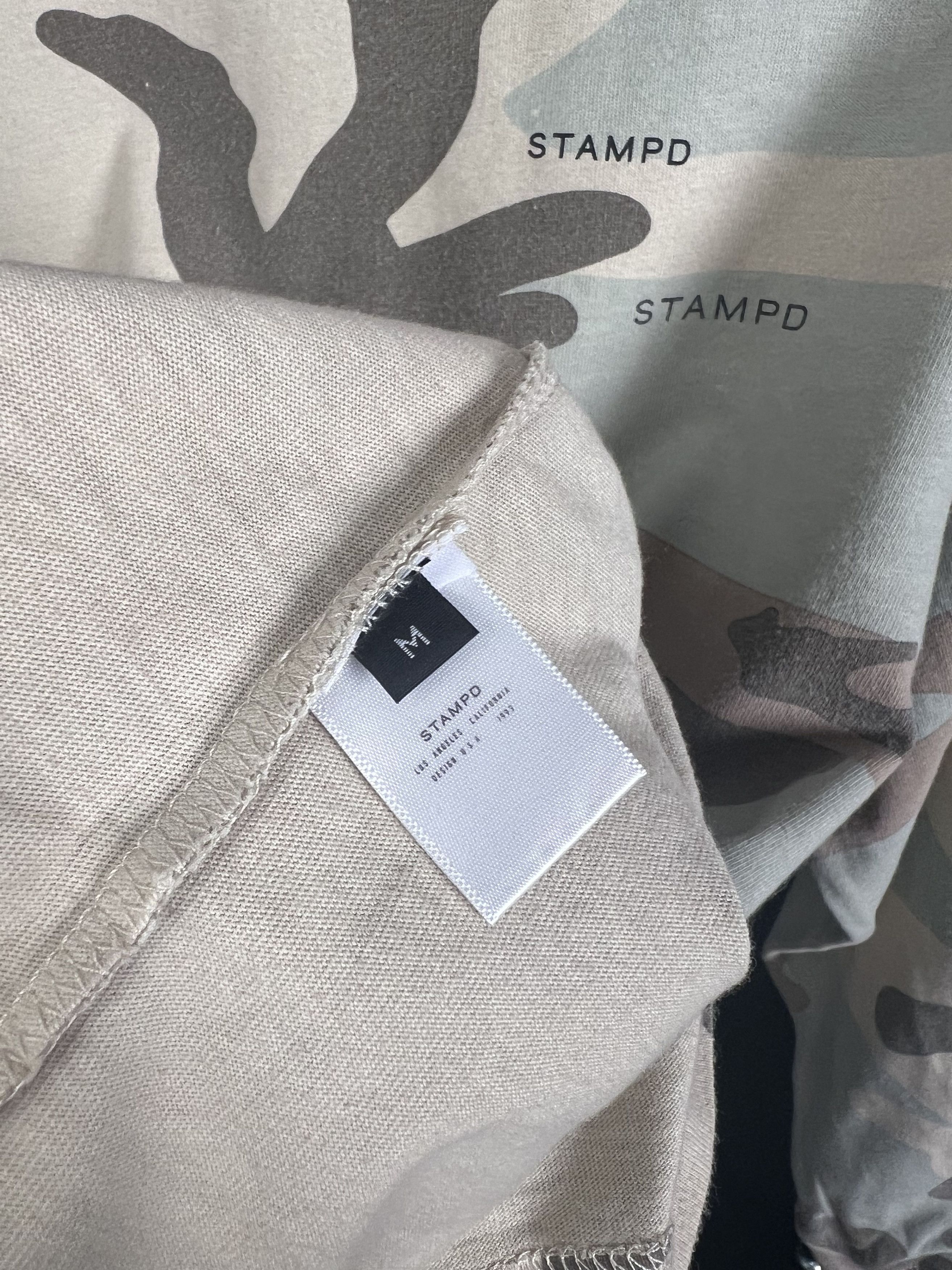 Stampd STAMPD CAMO PALM RELAXED LS TEE Size M Size US M / EU 48-50 / 2 - 4 Thumbnail