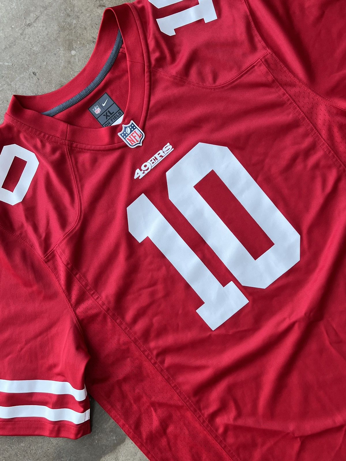 NFL × Vintage NFL San Francisco 49ers Jimmy Garoppolo 10 Jersey XL Size US XL / EU 56 / 4 - 4 Thumbnail