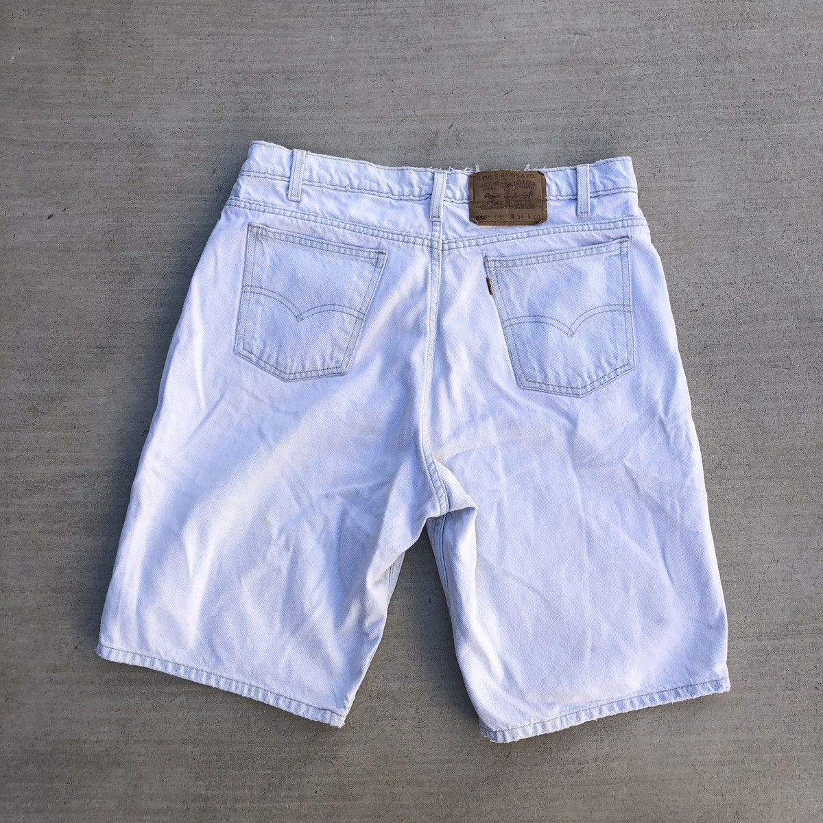 Levi's Vintage Levi’s 550 Denim Jort 34” Size US 34 / EU 50 - 2 Thumbnail