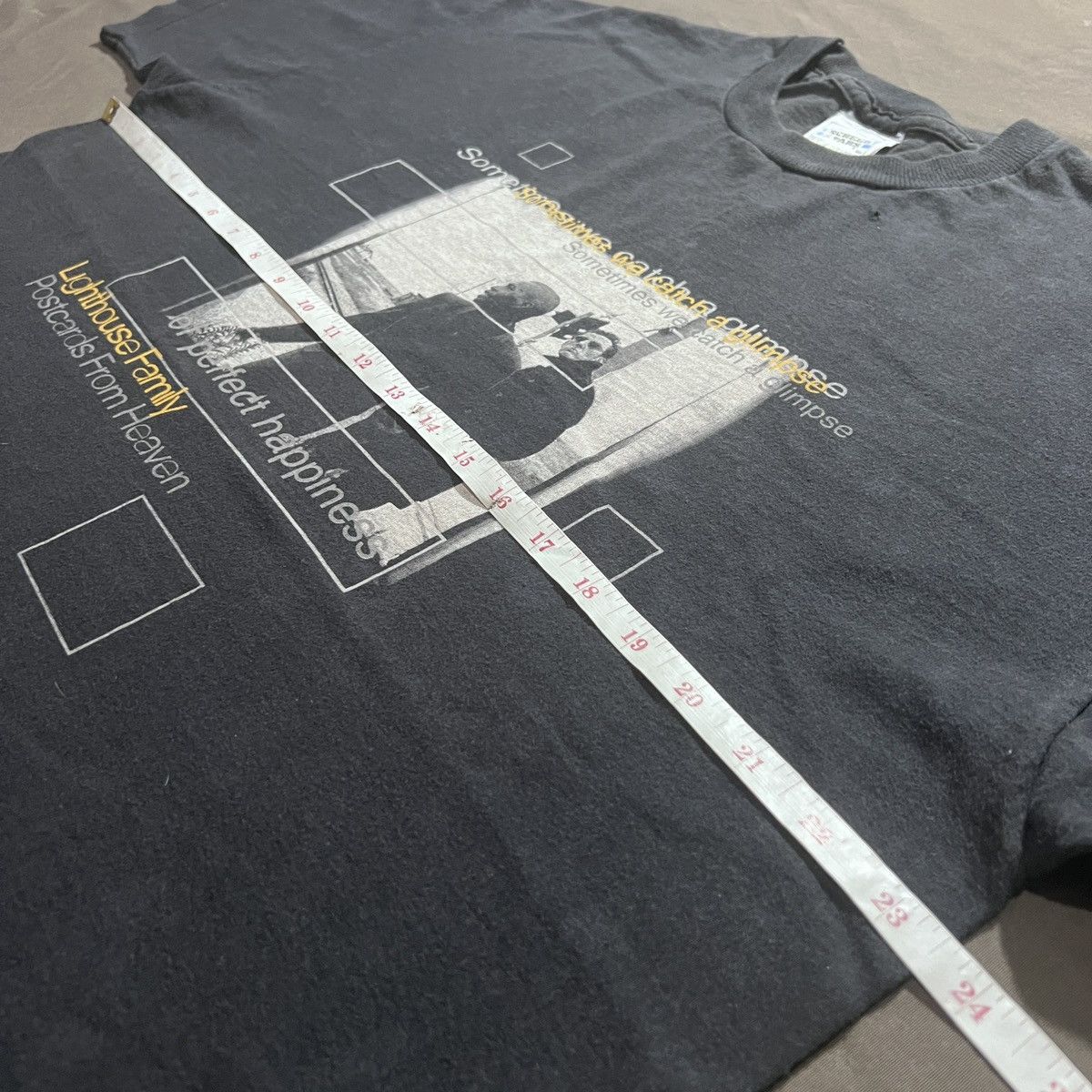 Band Tees Vintage 90s Lighthouse Family Pop duo Tee XL Faded Soul R&B Size US XL / EU 56 / 4 - 9 Thumbnail
