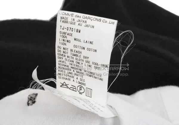 Comme des Garcons Comme Des Garcons Chinese Asymmetrical Collar Coat Size M / US 6-8 / IT 42-44 - 7 Thumbnail