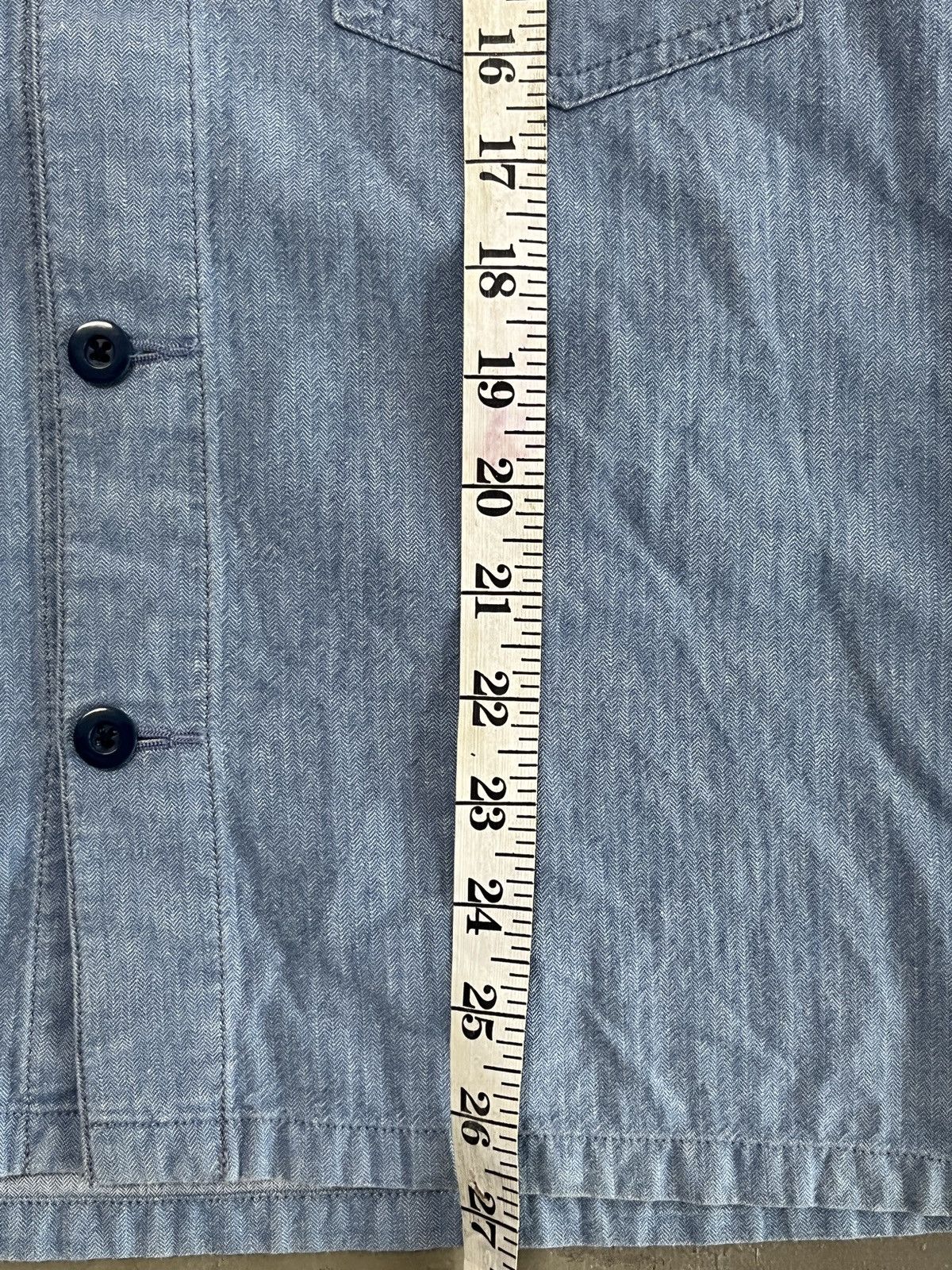 Japanese Brand Bulls Baywatch Chain Stitched Kapital RRL Style Chambray Size US M / EU 48-50 / 2 - 8 Thumbnail